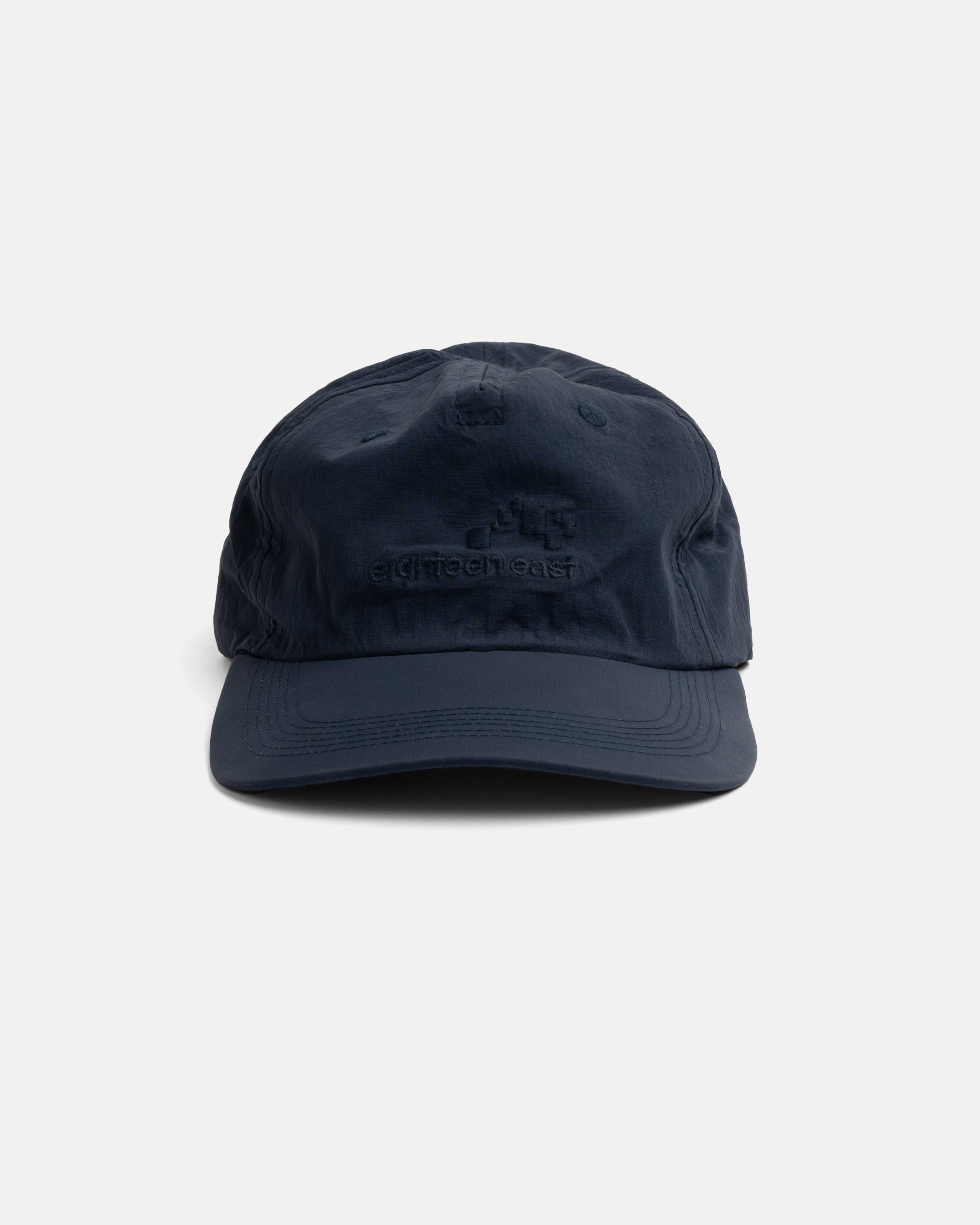 STOWE UNLINED 5 PANEL HAT - NAVY FEATHERWEIGHT MICRO RIPSTOP NYLON