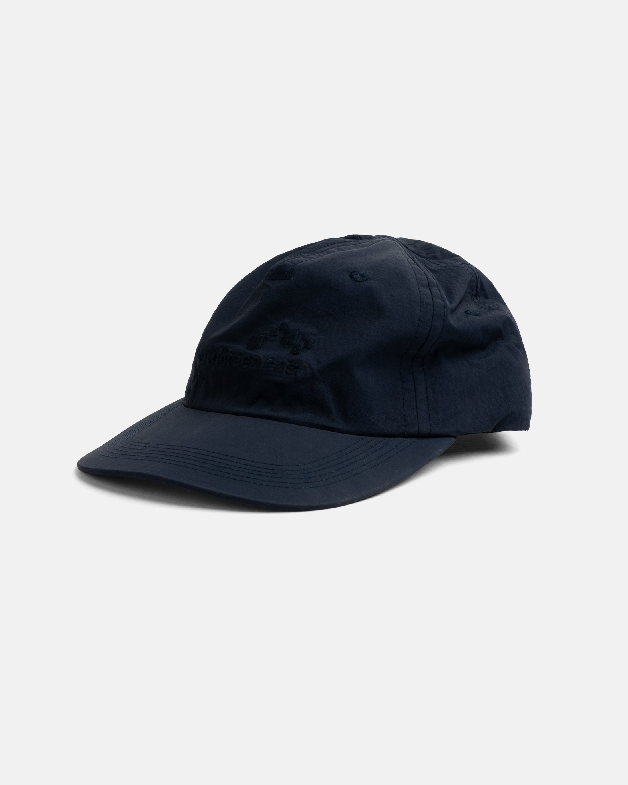 STOWE UNLINED 5 PANEL HAT - NAVY FEATHERWEIGHT MICRO RIPSTOP NYLON