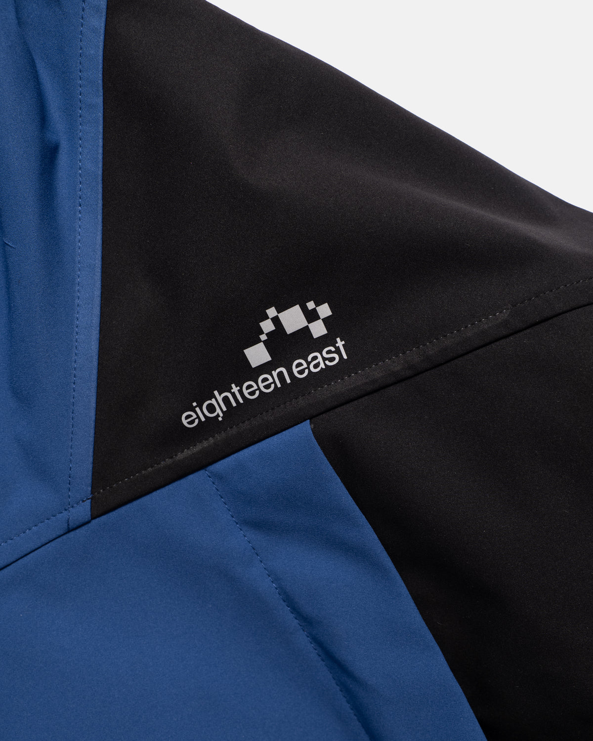 KEENAN'S CASCADE OUTDOOR PROTECTION SYSTEM HOODED SHELL - FADED ROYAL / BLACK WATER-REPELLENT 3L BONDED MEMBRANE