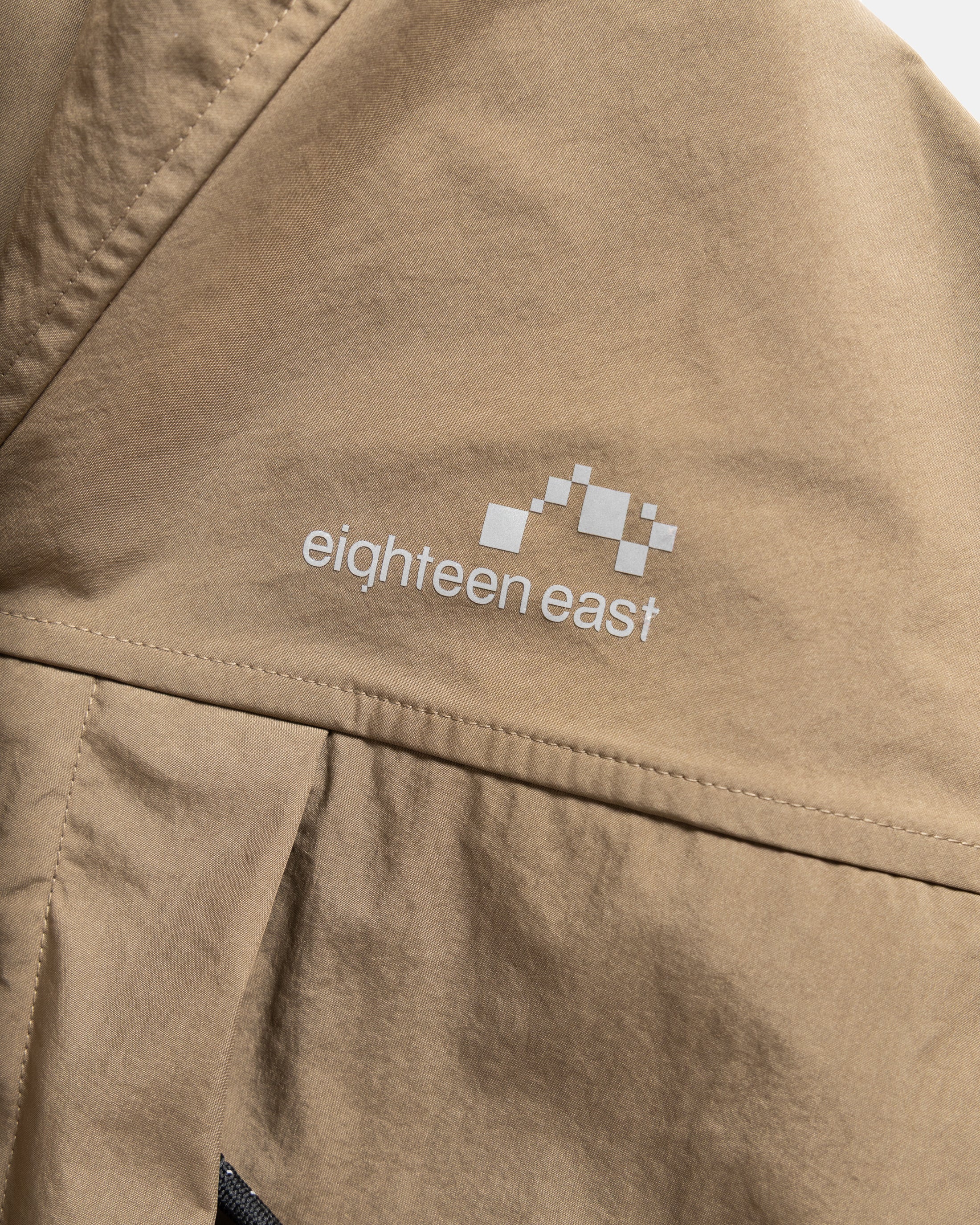 CASCADE OUTDOOR PROTECTION SYSTEM HOODED SHELL - DRIED SOIL WATER-REPELLENT 3L BONDED MEMBRANE