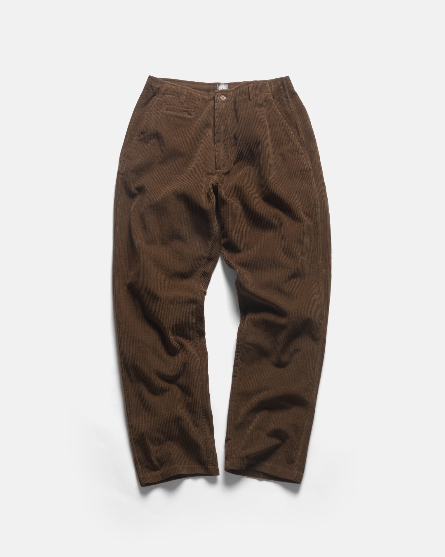 SHELTER PANT - DARK CAMEL COTTON CORDUROY