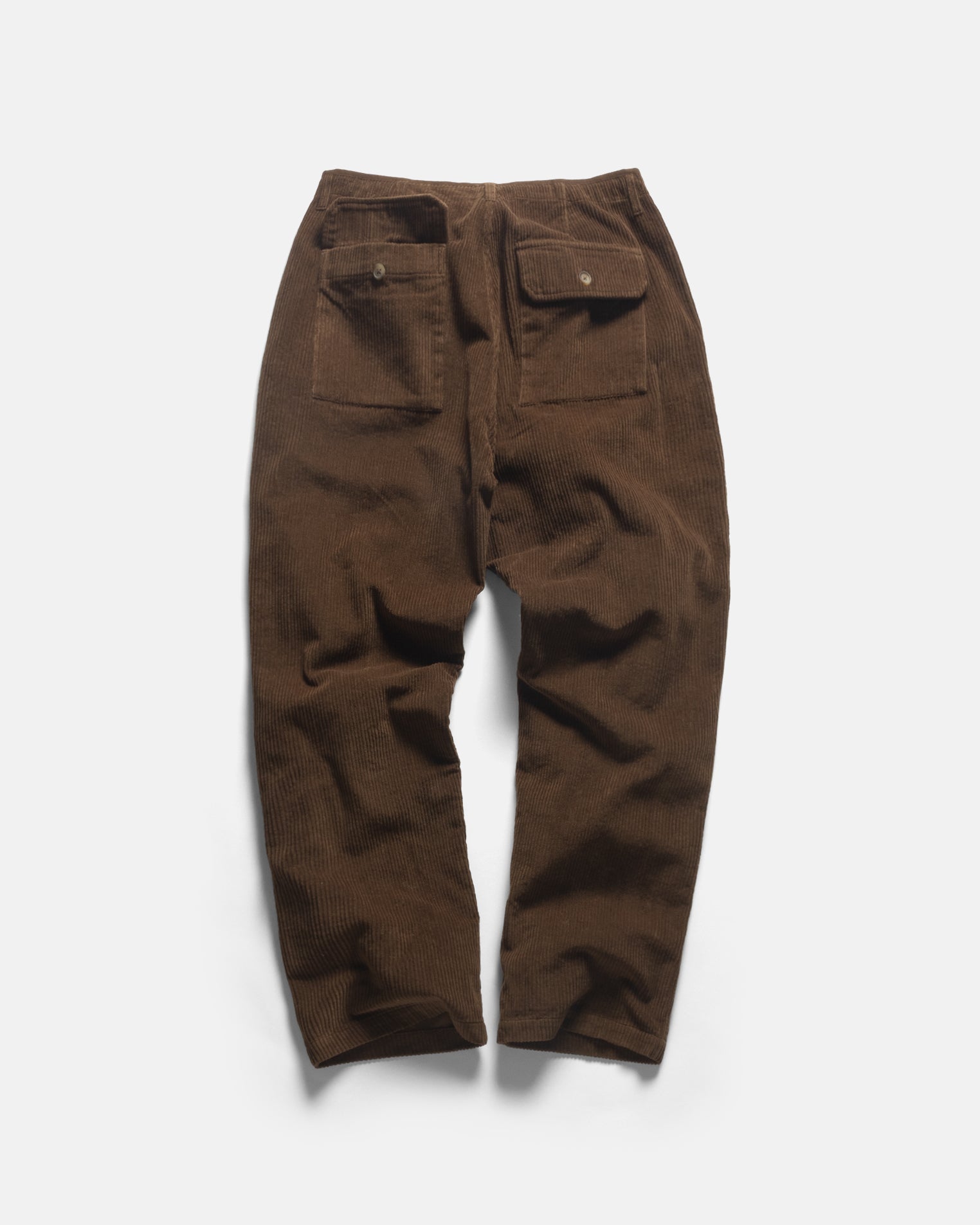 SHELTER PANT - DARK CAMEL COTTON CORDUROY