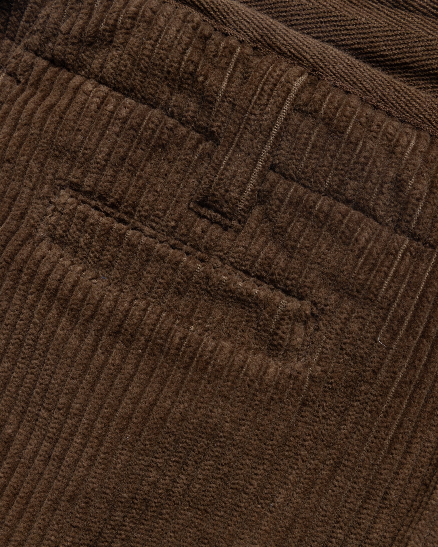 SHELTER PANT - DARK CAMEL COTTON CORDUROY