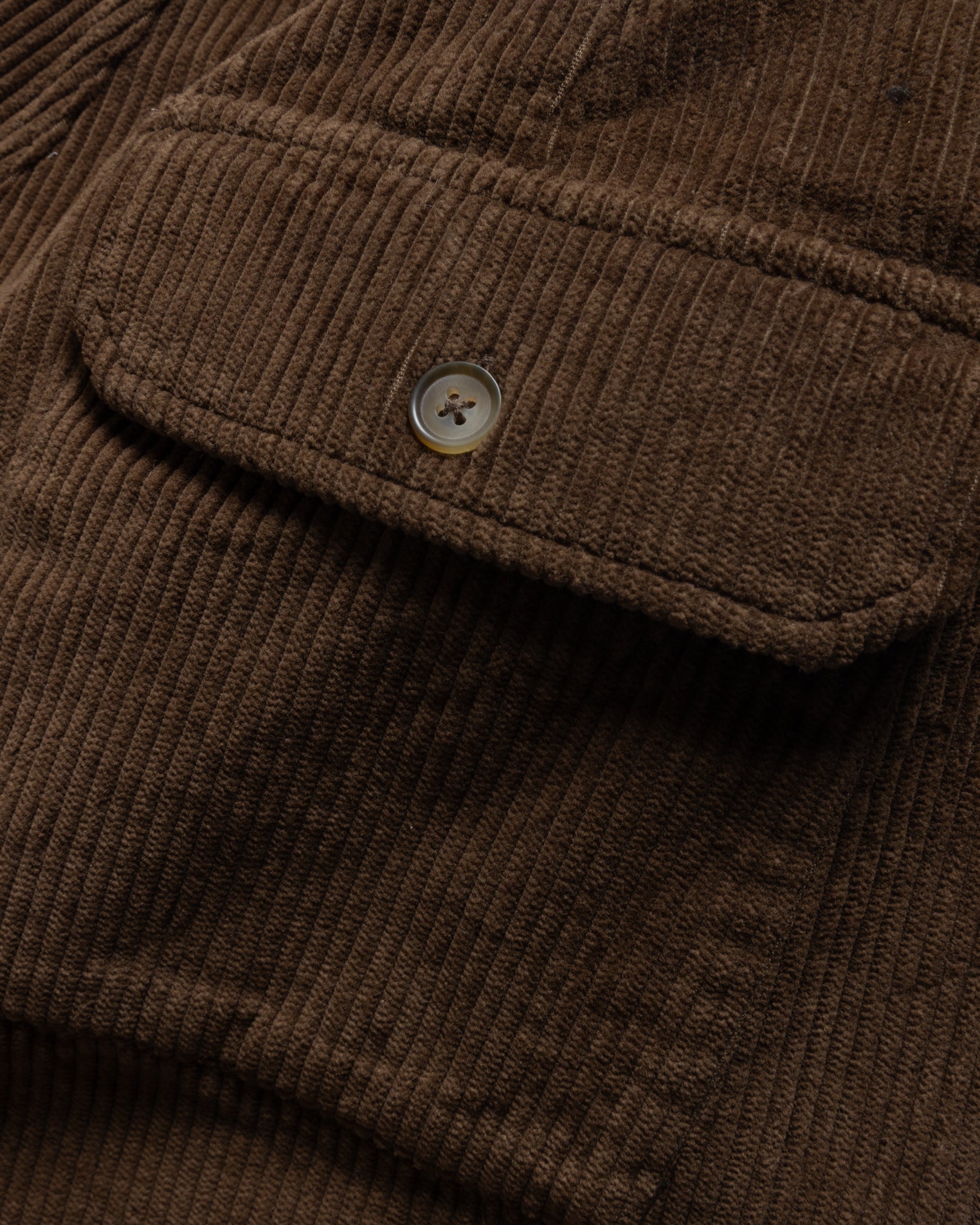 SHELTER PANT - DARK CAMEL COTTON CORDUROY