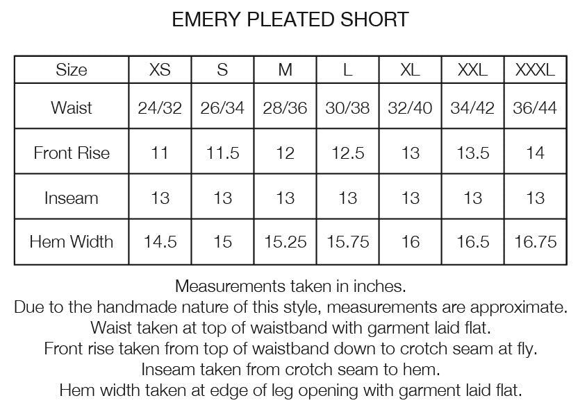 EMERY PLEATED BIG SHORTS - LUNAR ROCK FEATHERWEIGHT MICRO RIPSTOP NYLON