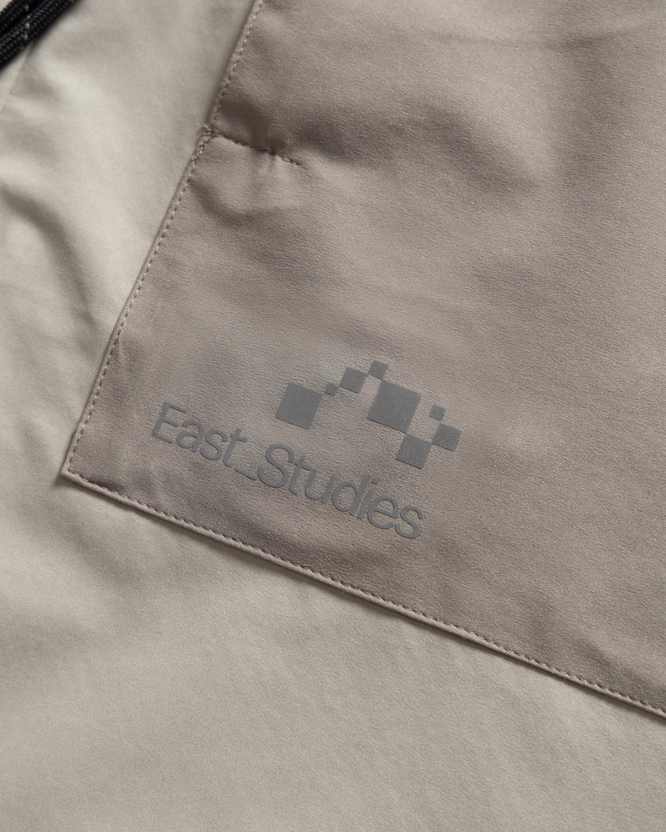 EAST STUDIES MS-120 SHIFT JACKET - STONE / MORCELLA WEATHER-REPELLENT 3L BONDED MEMBRANE