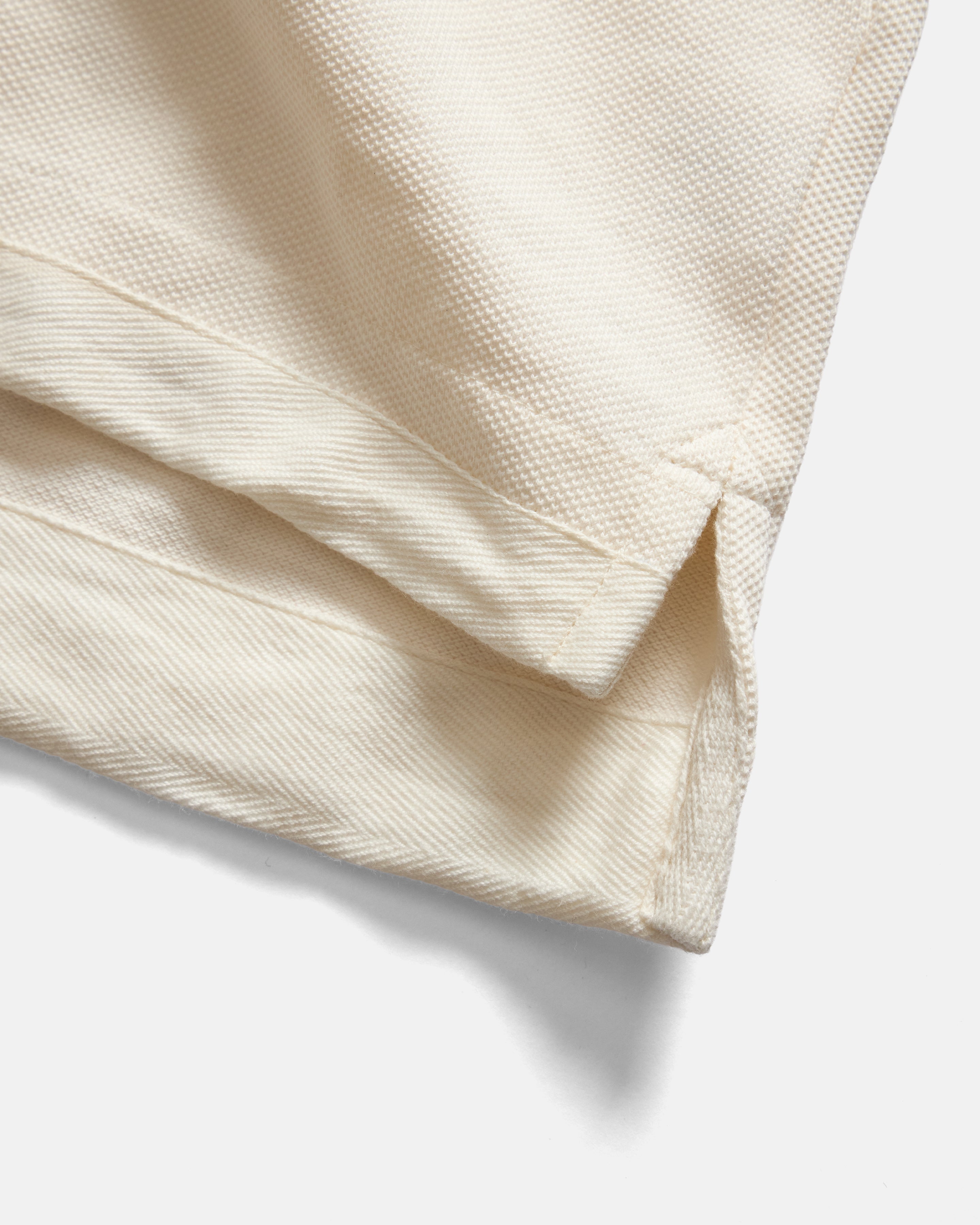 ELM S/S POLO - NOT QUITE WHITE ALL COTTON PIQUE
