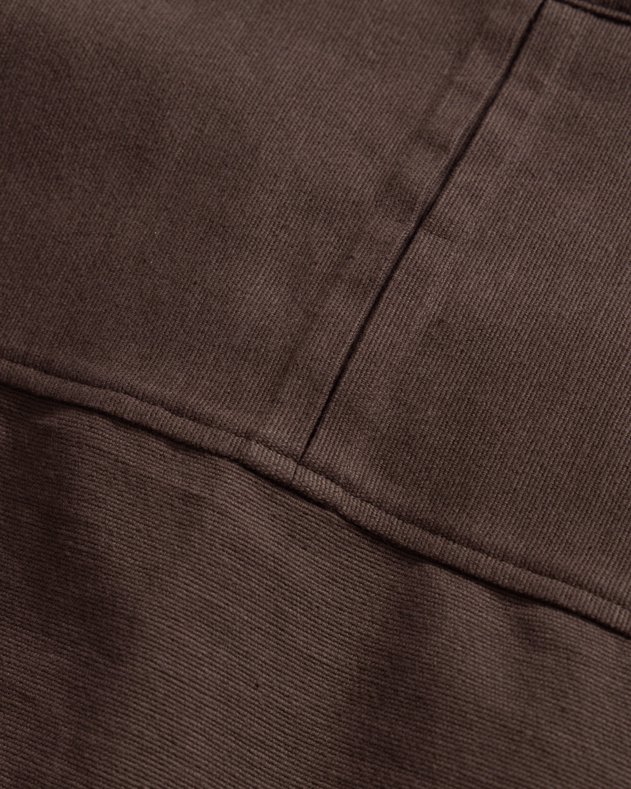 SAM SHIRT JACKET - CHOCOLATE TORTE HANDSPUN COTTON CANVAS