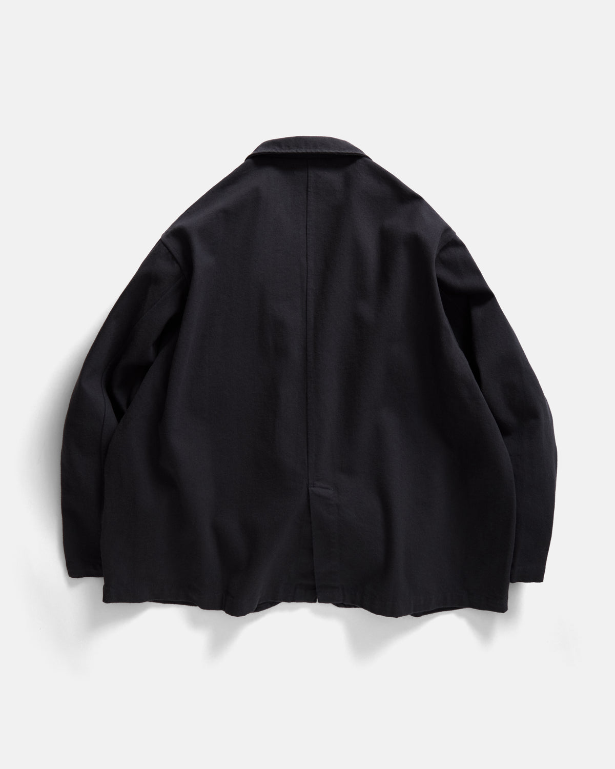 FIN OVERSIZED BLAZER - MIDNIGHT MIDNIGHT NAVY COTTON TWILL