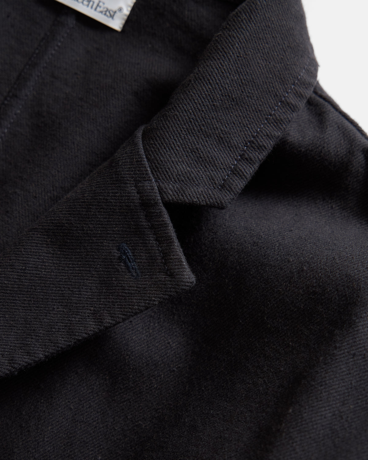FIN OVERSIZED BLAZER - MIDNIGHT MIDNIGHT NAVY COTTON TWILL