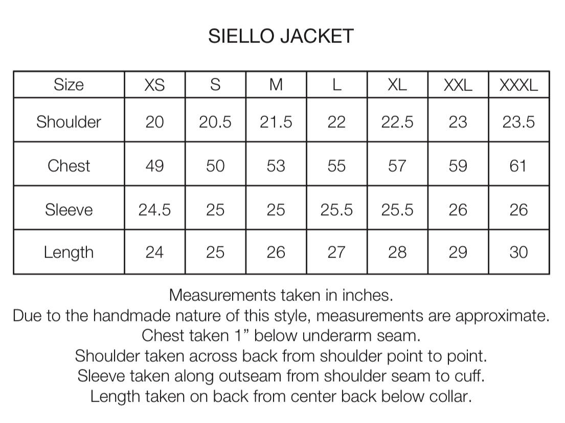 SIELLO UTILITY JACKET - 13 oz. RAW DENIM