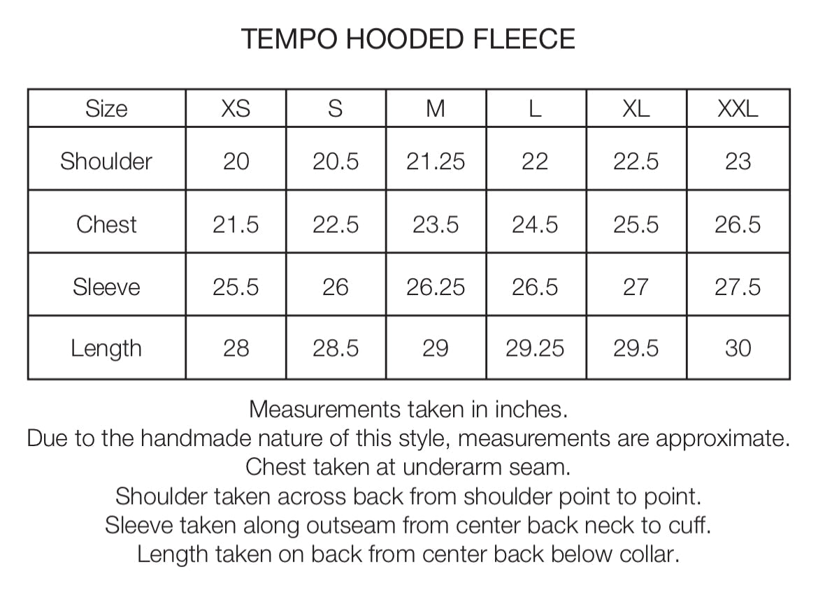 TEMPO HOODED FLEECE - FADED FOLIAGE ORGANIC COTTON SHERPA AND DOUBLE WEAVE JACQUARD COTTON