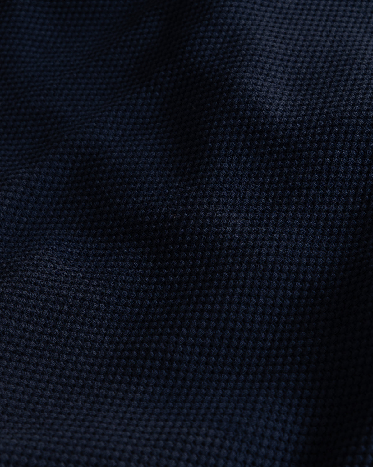 GRAHAME BIG TEE - MIDNIGHT NAVY EXPLODED PIQUE DOUBLE-FACE COTTON