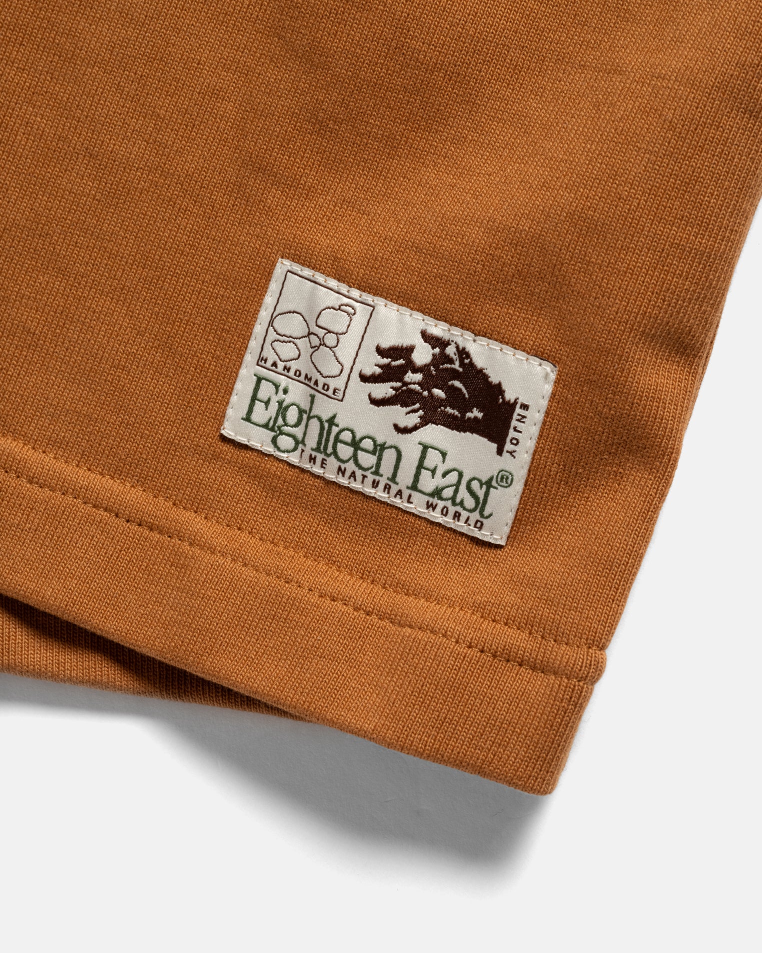 GRAHAME BIG TEE - TERRA COTTA HEAVYWEIGHT COTTON JERSEY