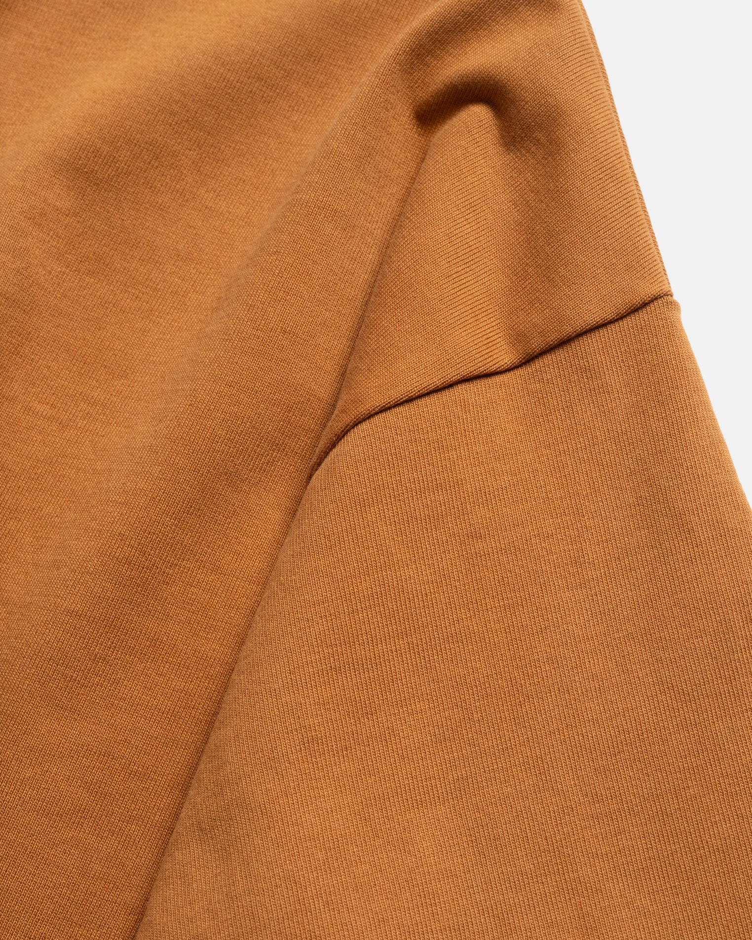 GRAHAME BIG TEE - TERRA COTTA HEAVYWEIGHT COTTON JERSEY