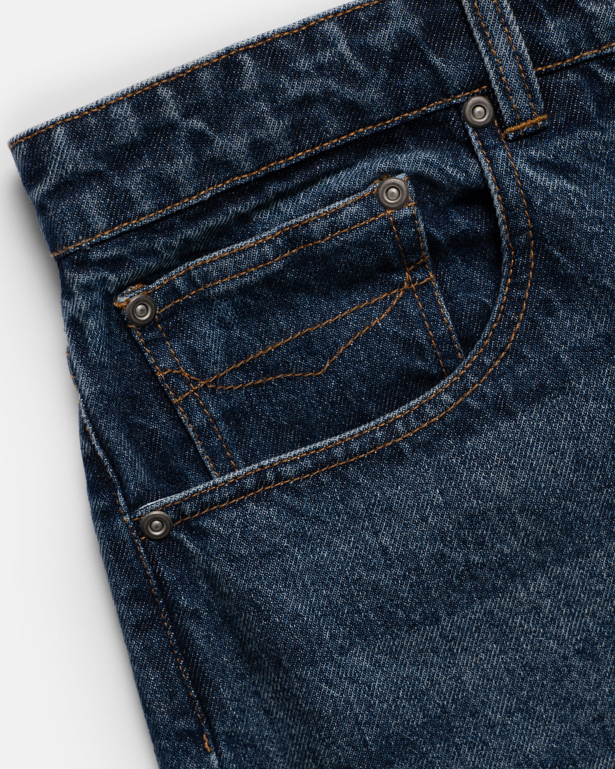 GRANITE 5 PKT JEANS - DARK WASH 13oz. INDIAN COTTON DENIM