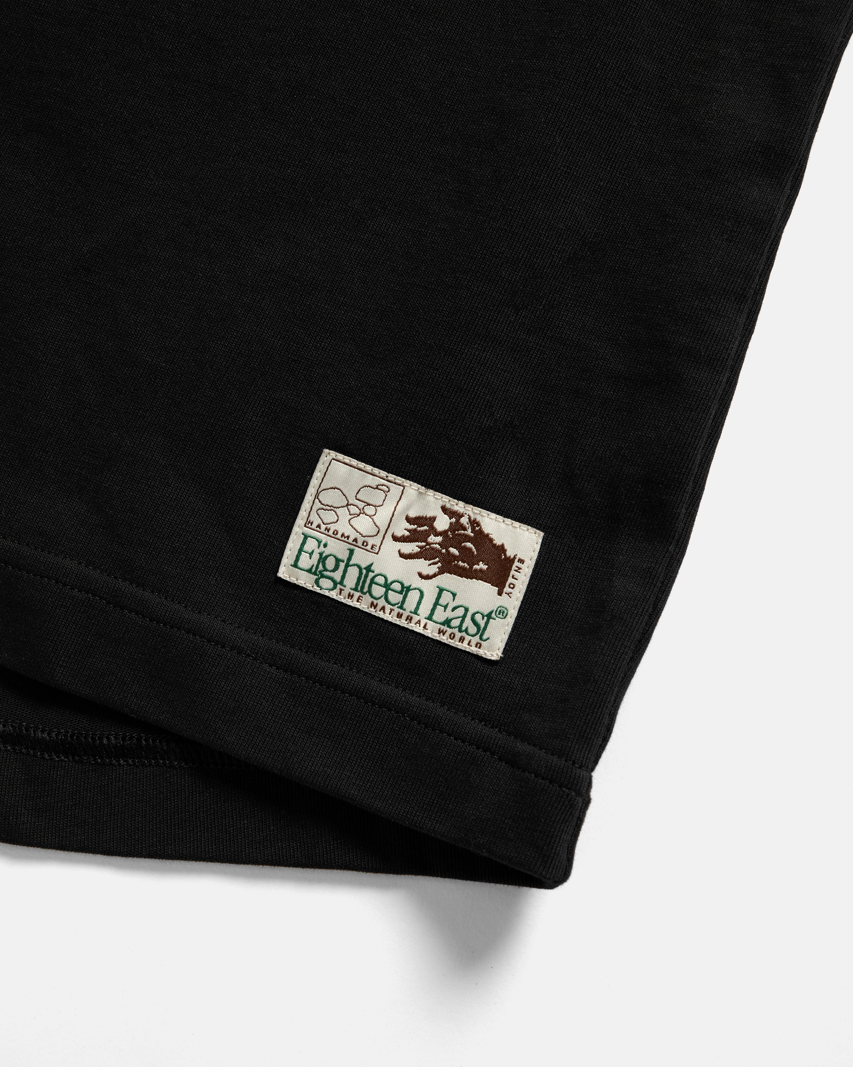 GUS BIG TEE - BLACK 7.75 oz. ALL SEASON COTTON JERSEY