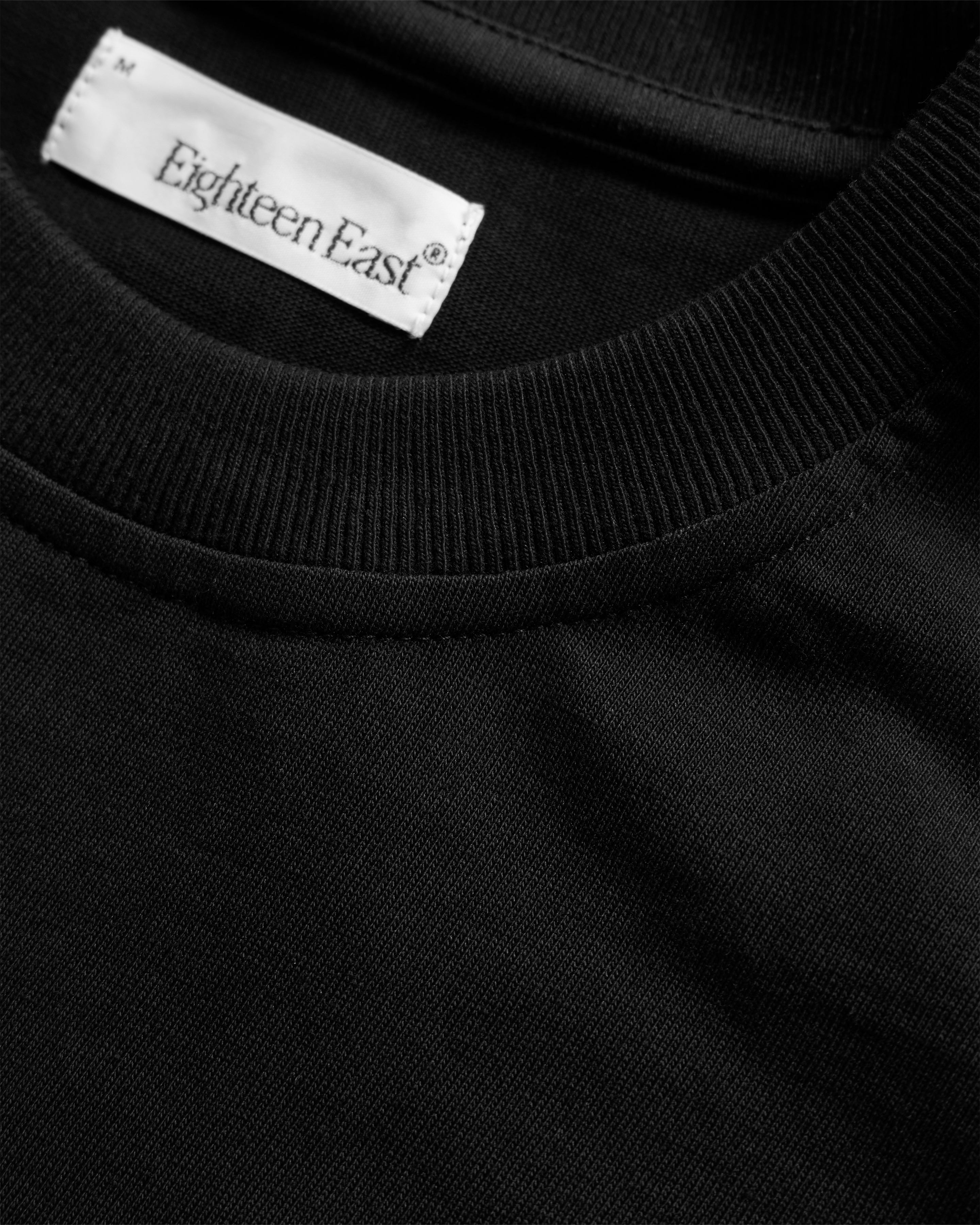 GUS BIG TEE - BLACK 7.75 oz. ALL SEASON COTTON JERSEY