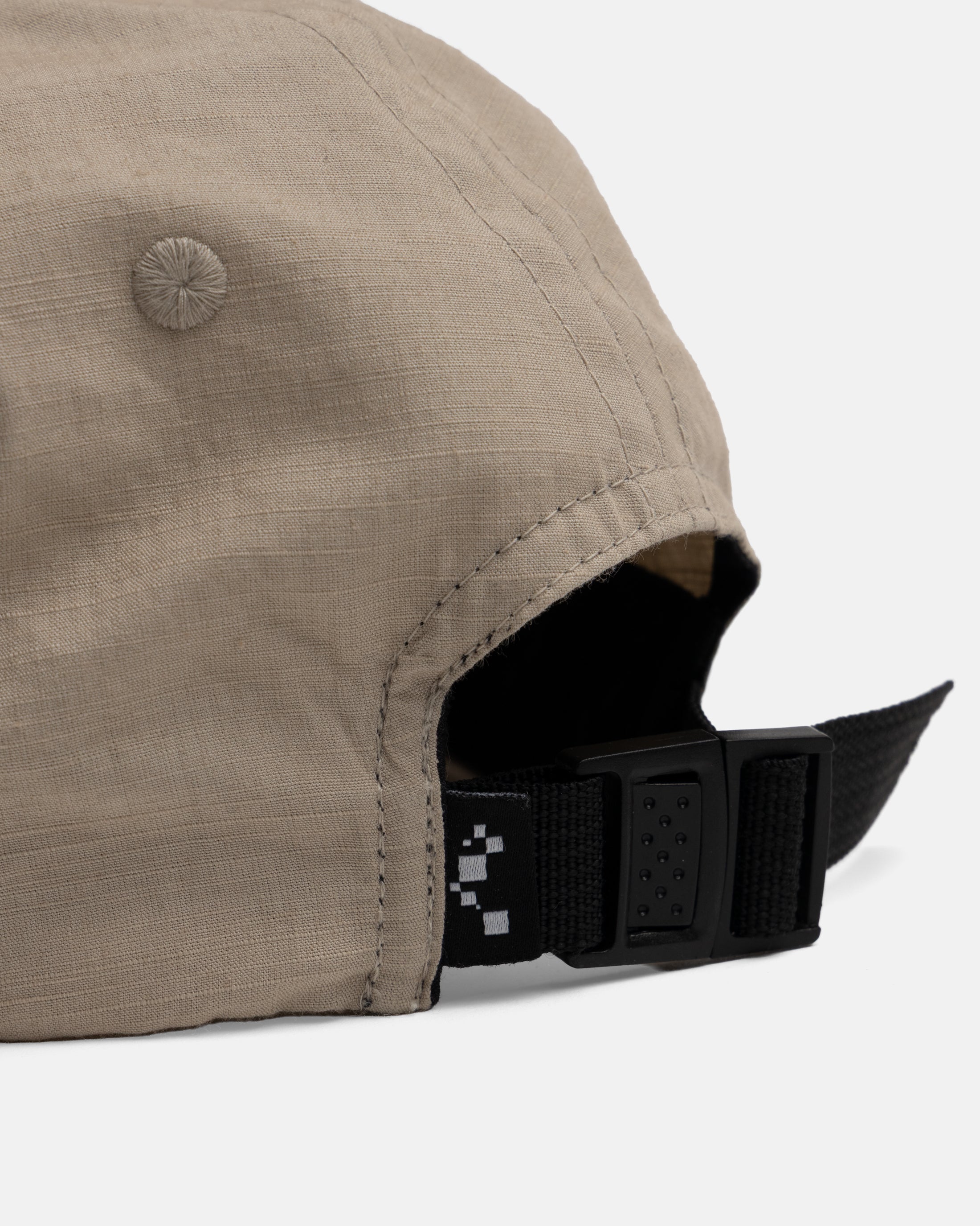 GLOBAL SERIF STOWE UNLINED 5 PANEL HAT - LONDON FOG COTTON MICRO RIPSTOP
