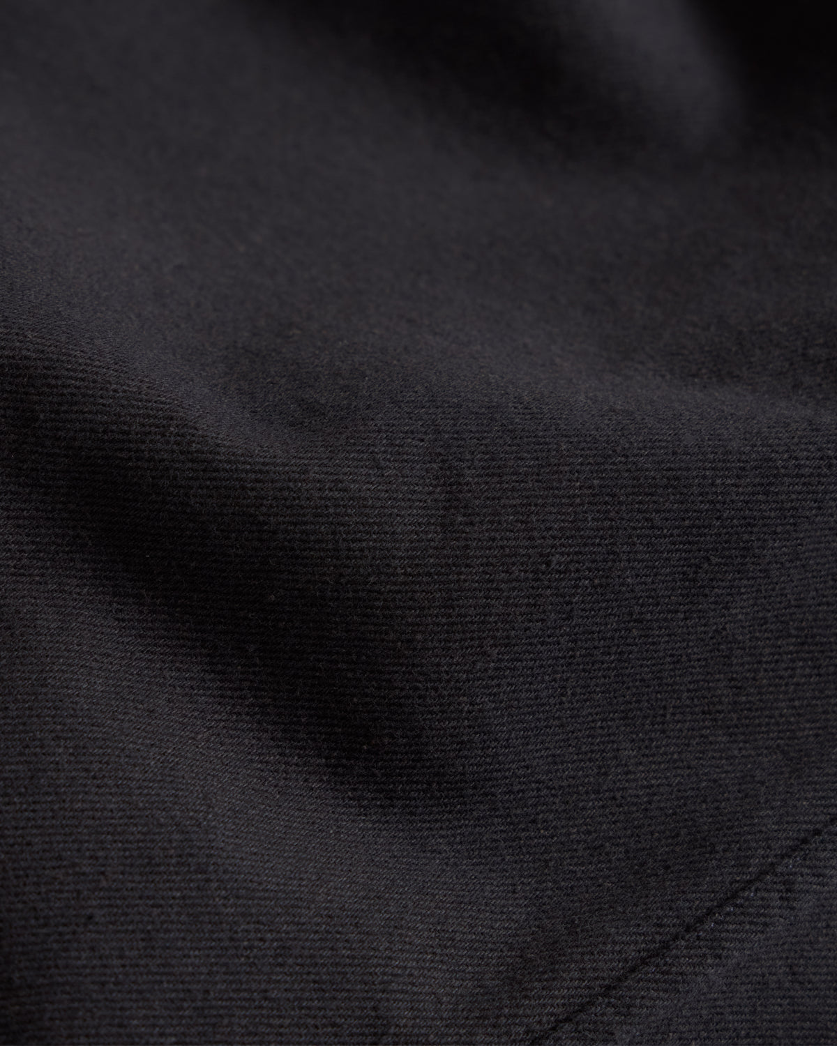 HAYS ASYMETRICAL PLEATED PANT - MIDNIGHT NAVY COTTON TWILL