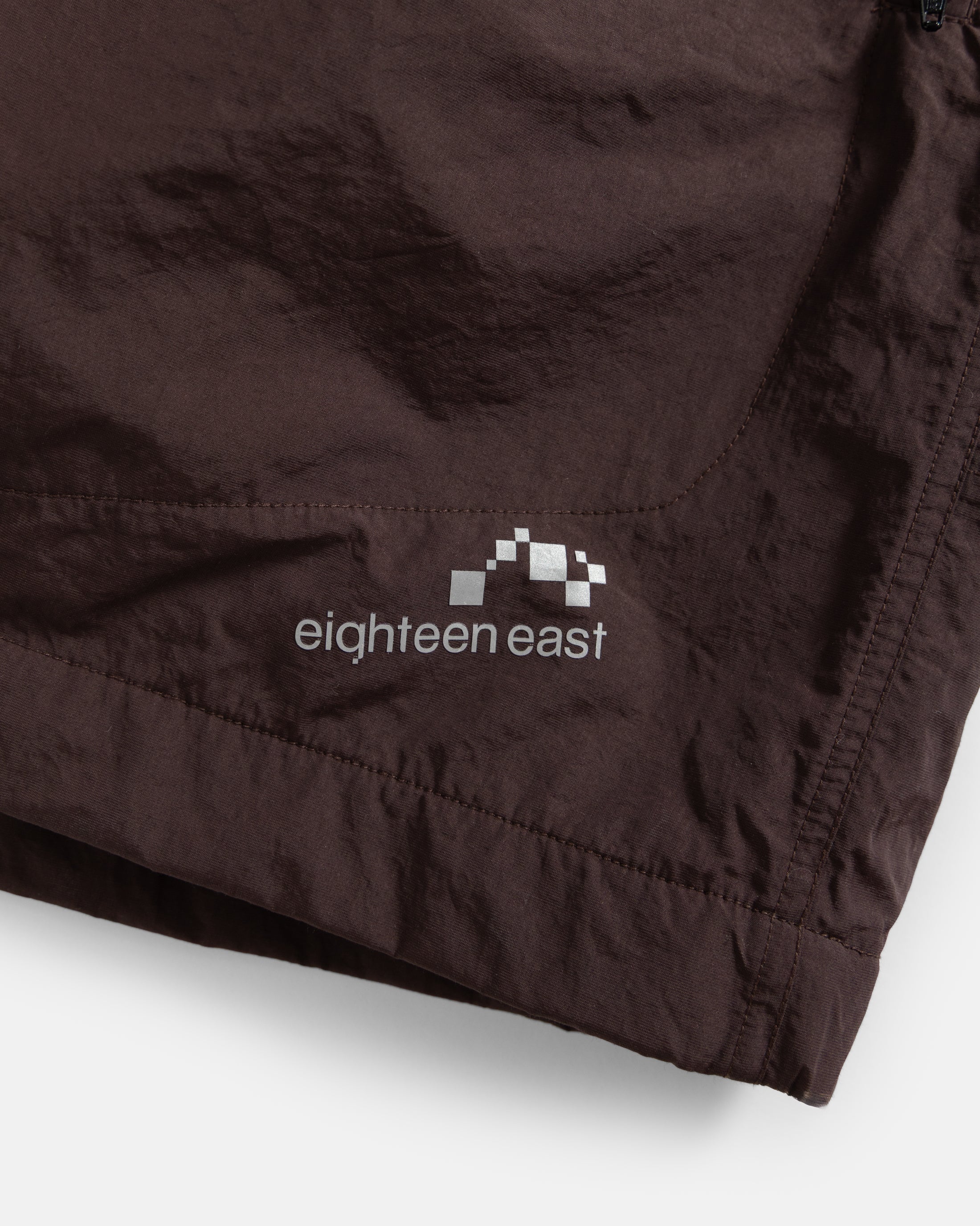 HERRELL TRAIL SHORT - SANGRIA BLENDED NYLON AND COTTON TASLAN