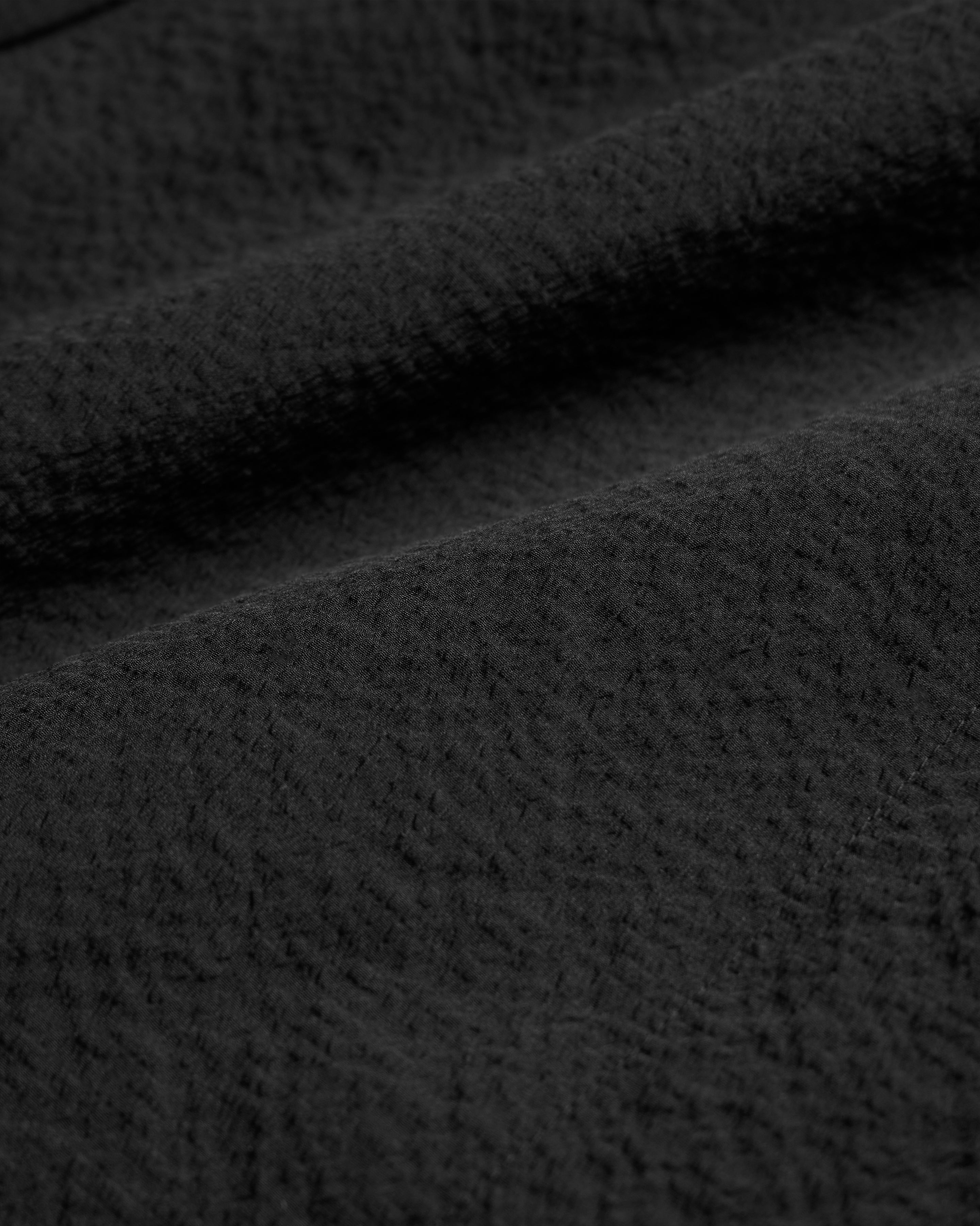 HERRELL TRAIL SHORT - BLACK "COBBLESTONE" NYLON RIPSTOP