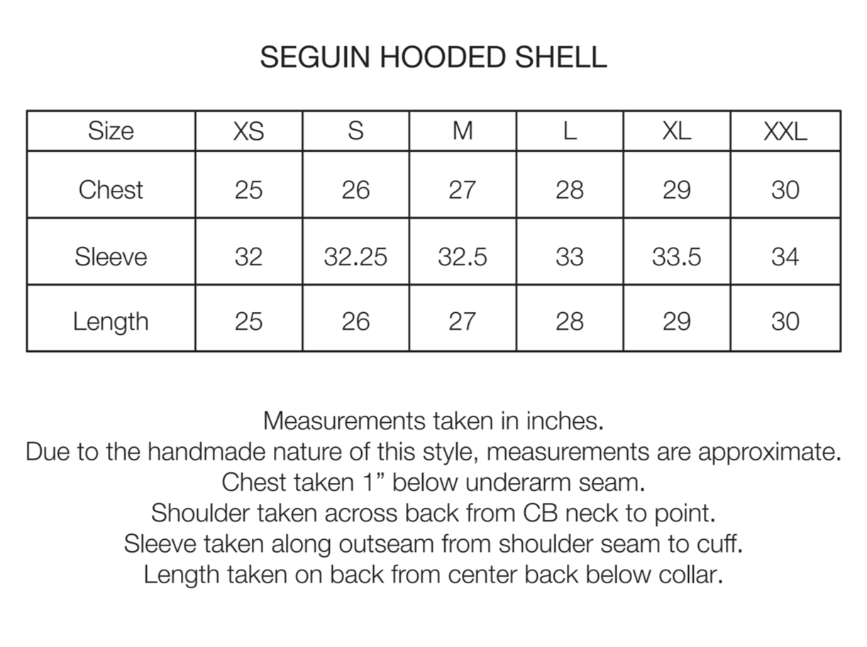 SEGUIN HOODED MOUNTAIN PARKA - UMBER DOUBLE WEAVE JACQUARD COTTON