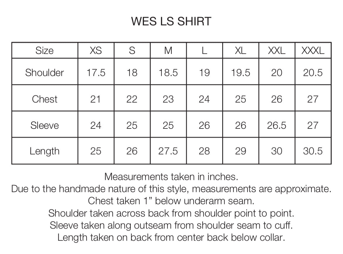 WES STRAIGHT HEM WORK SHIRT - DRIED ALMOND / BLACK DOUBLE GAUZE COTTON