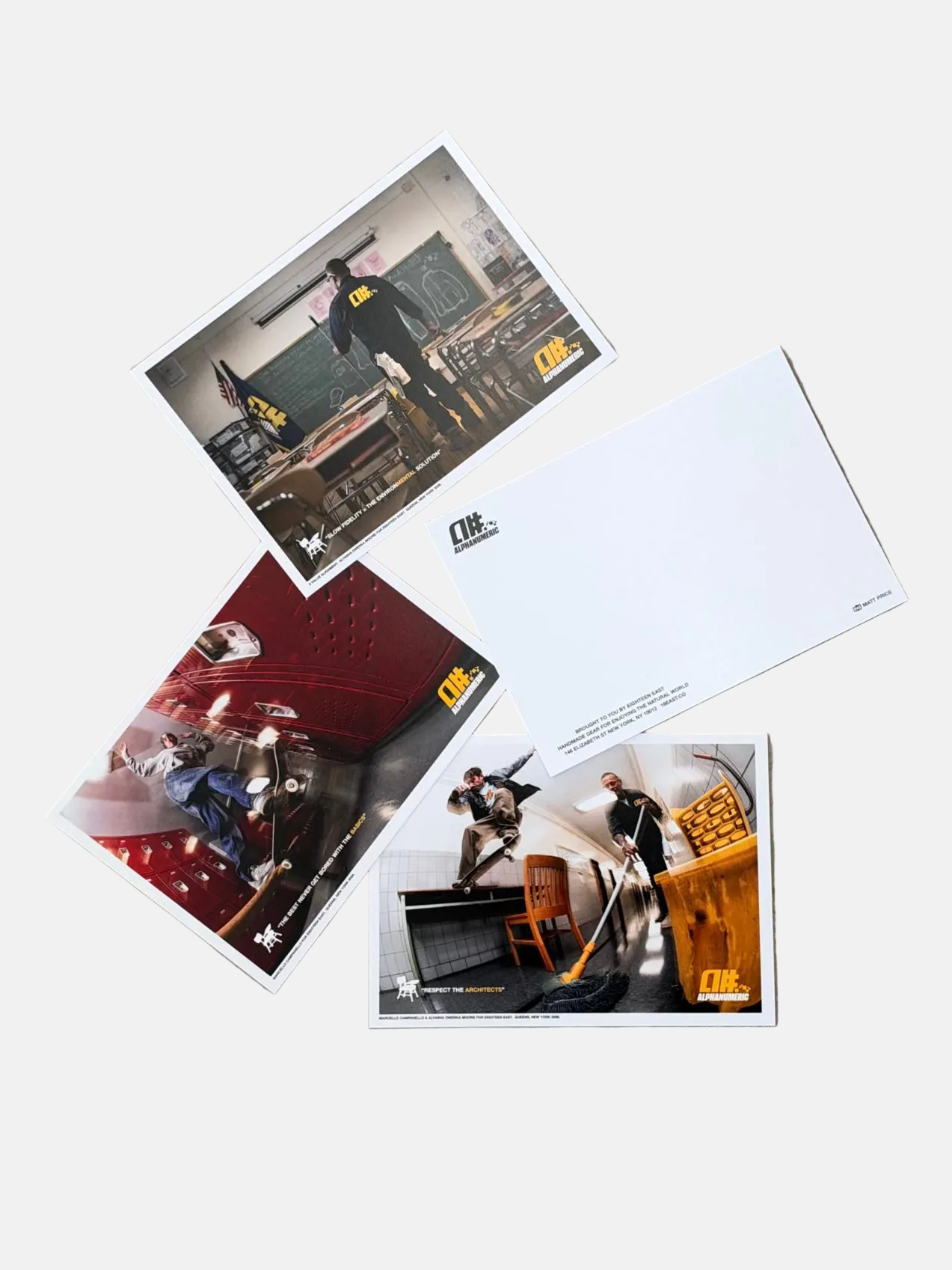 A# EDUCATIONAL POSTCARDS - SET OF 3