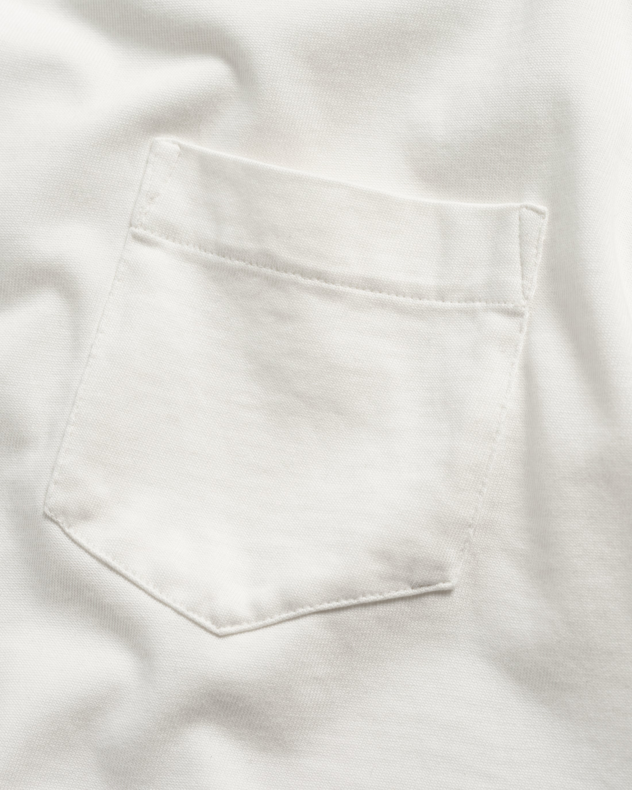 IAN VINTAGE POCKET TEE - WHITE 7.75 oz. ALL SEASON COTTON JERSEY