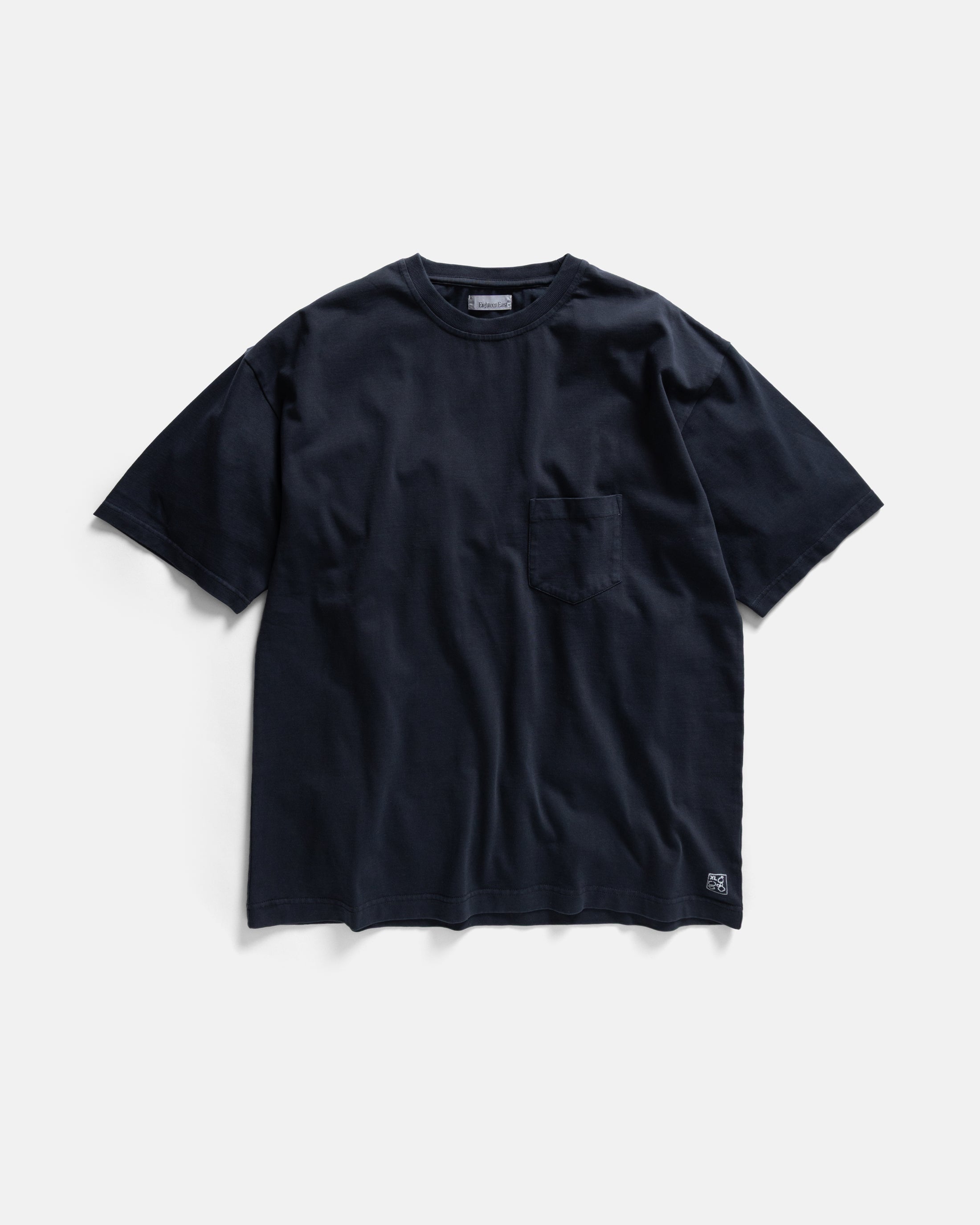 IAN VINTAGE POCKET TEE - BLUE GRAPHITE 7.75 oz. ALL SEASON COTTON JERSEY