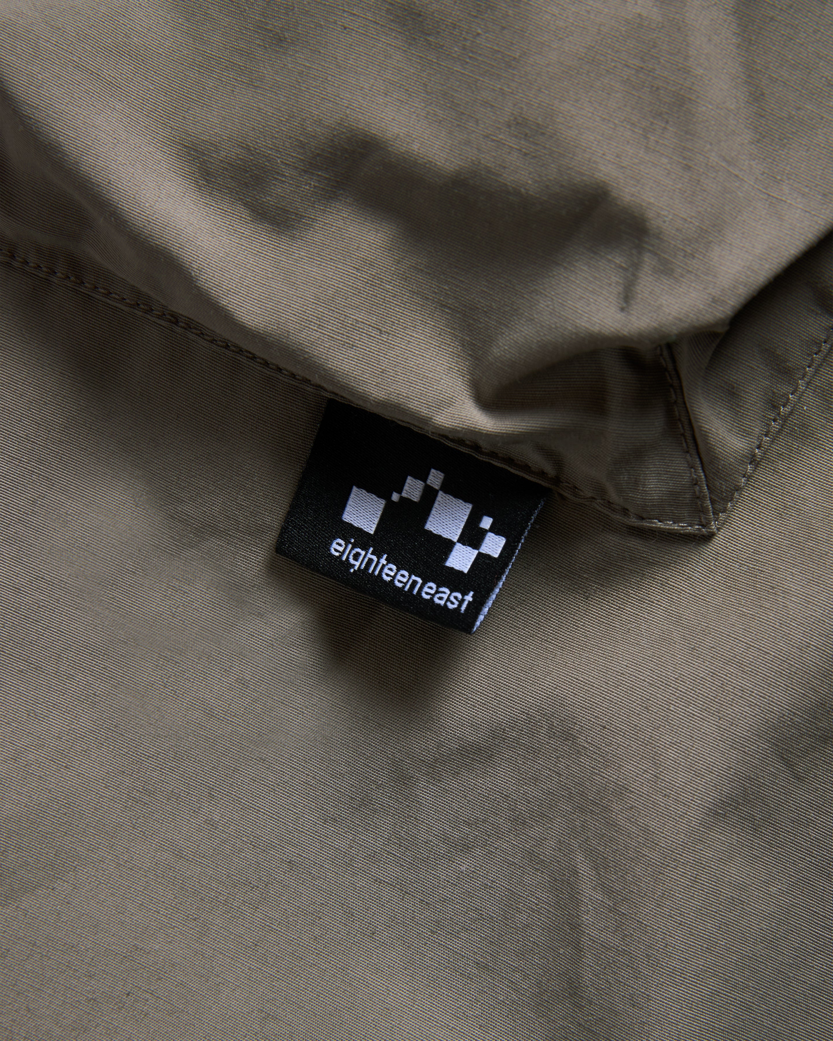 CASCADE OUTDOOR PROTECTION SYSTEM HOODED SHELL - BARELY SAGE / BLUESTONE WATER-REPELLENT 60/40 MOUNTAIN CLOTH