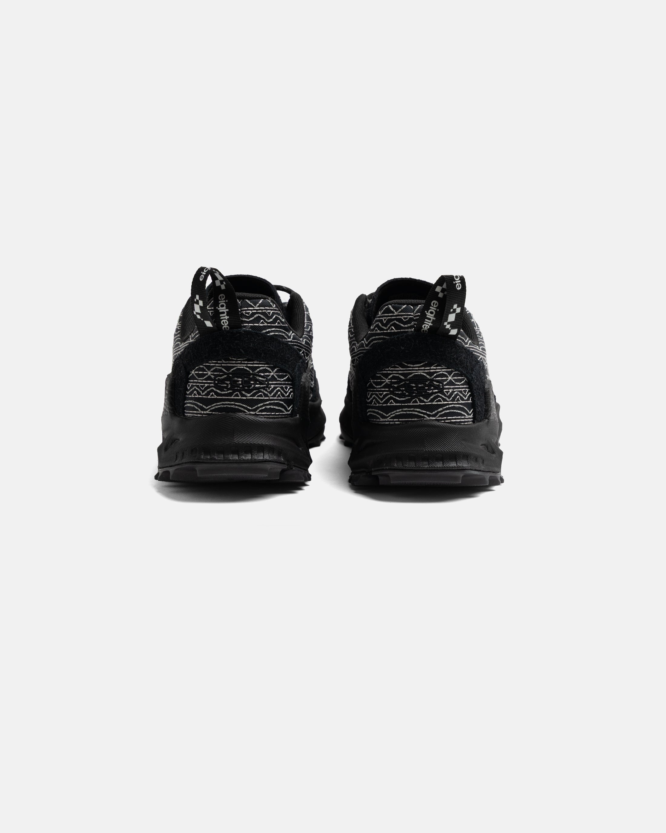 18 EAST x KEEN JASPER ZIONIC - BLACK / SILVER EMBROIDERED