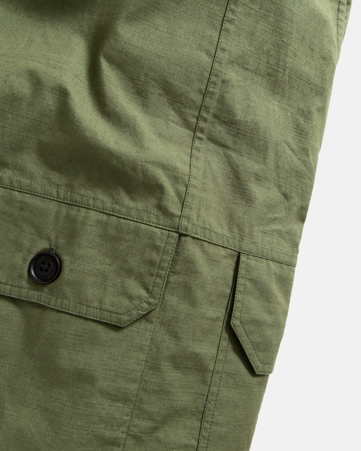 KADEN CARGO SHORT - COCKTAIL OLIVE COTTON MICRO RIPSTOP