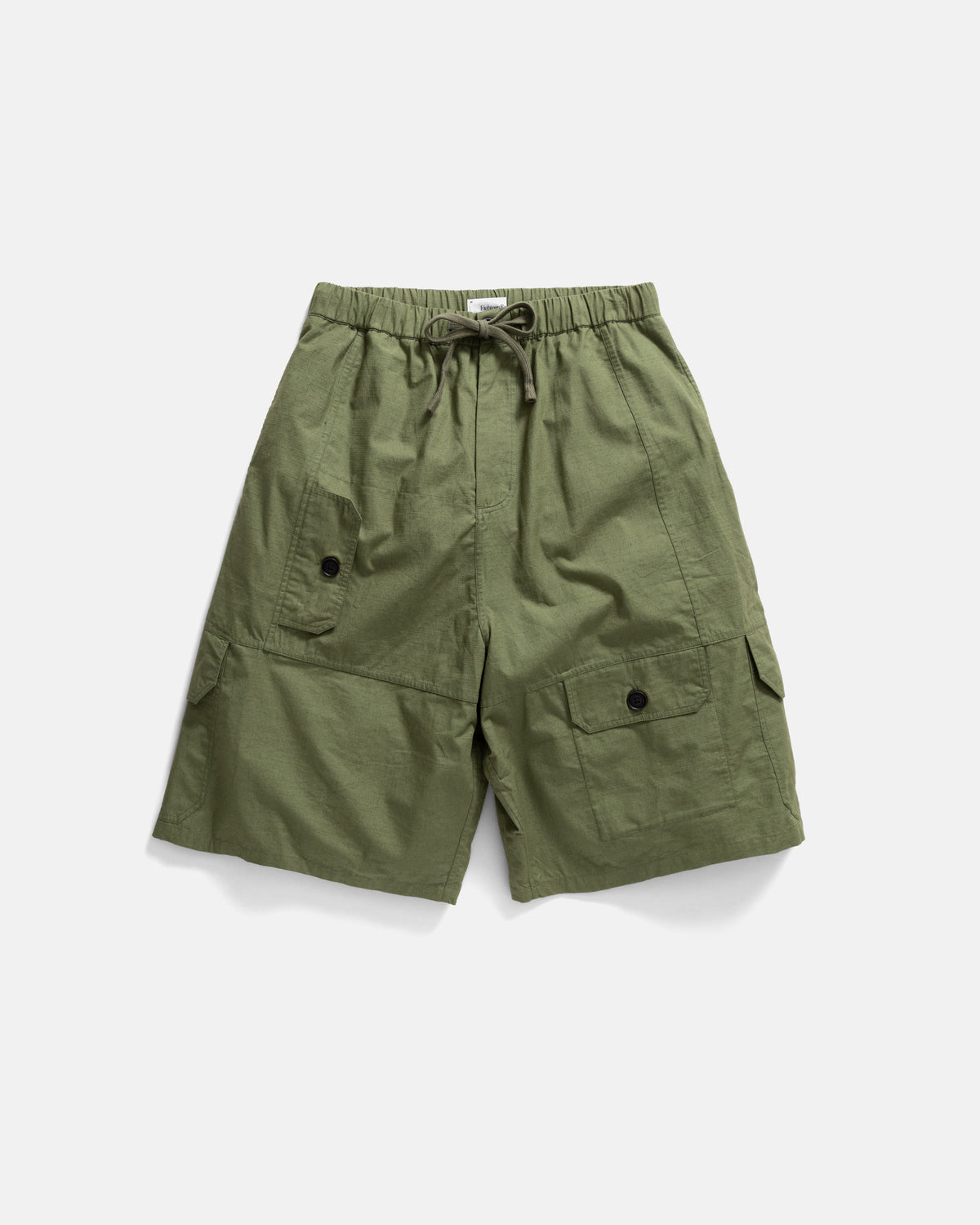 KADEN CARGO SHORT - COCKTAIL OLIVE COTTON MICRO RIPSTOP