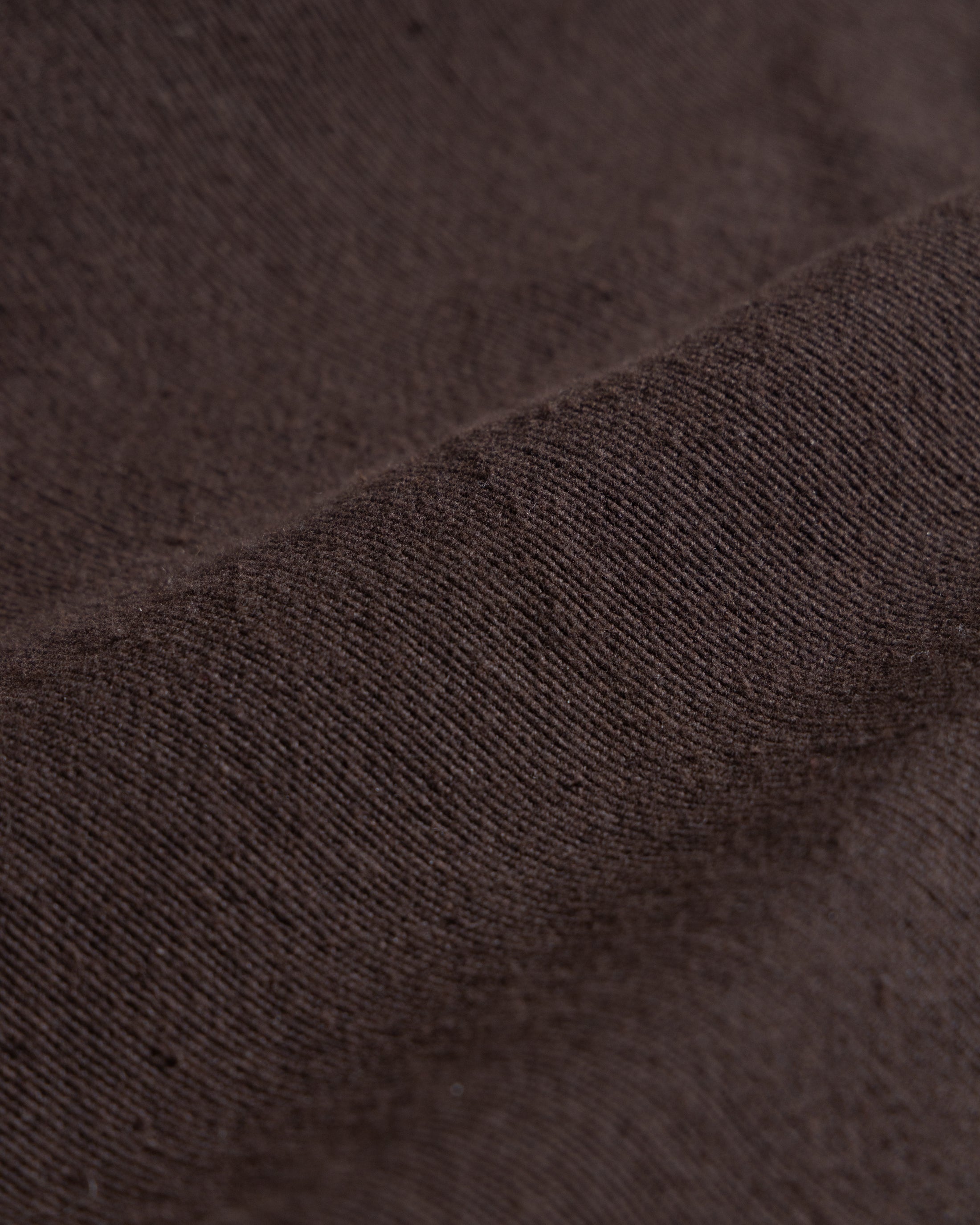 KELL PLEATED BIG PANT - CHOCOLATE TORTE HANDSPUN COTTON CANVAS