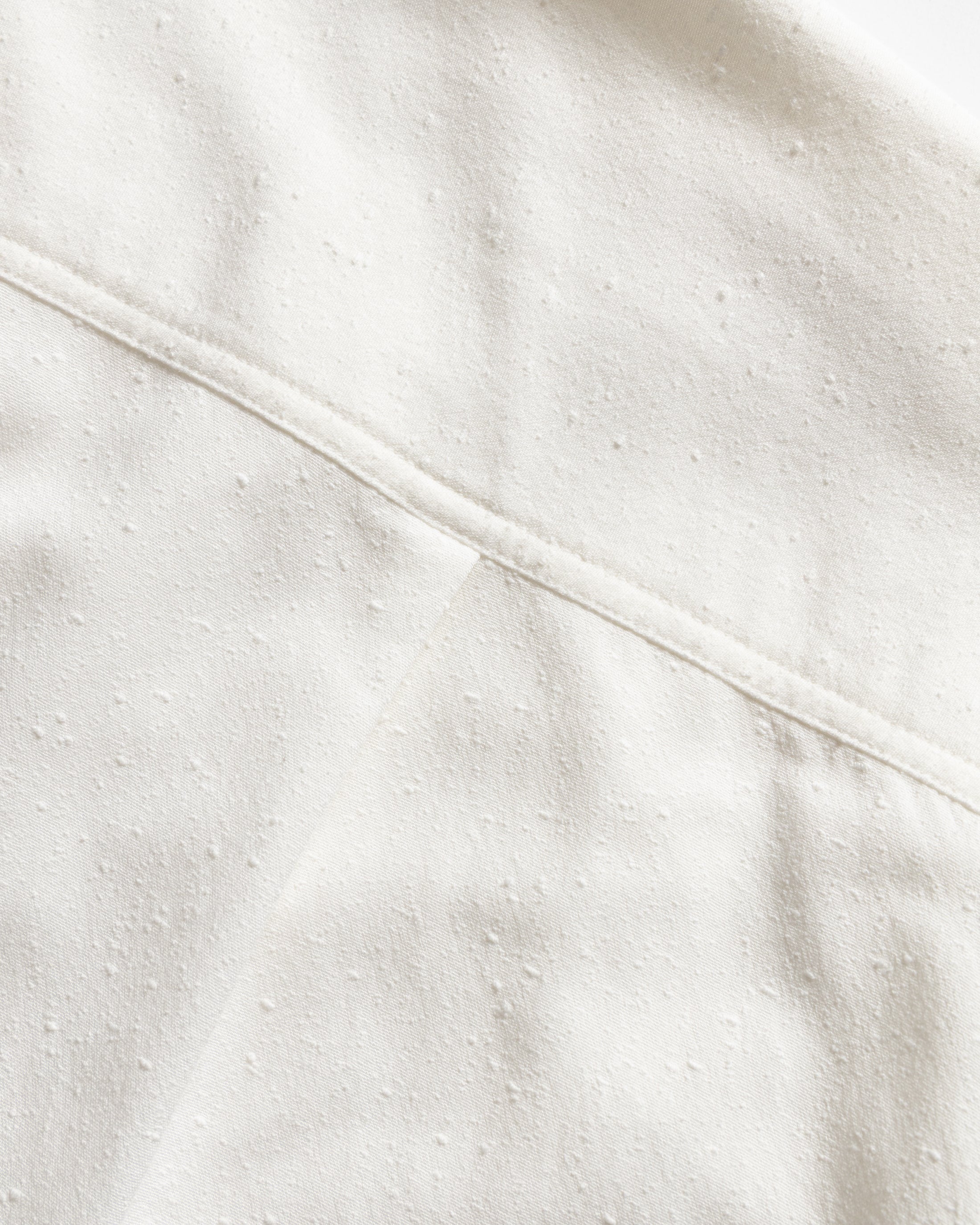 LS EASY WORK SHIRT - SALT "TECH SHANTUNG" BOUCLE