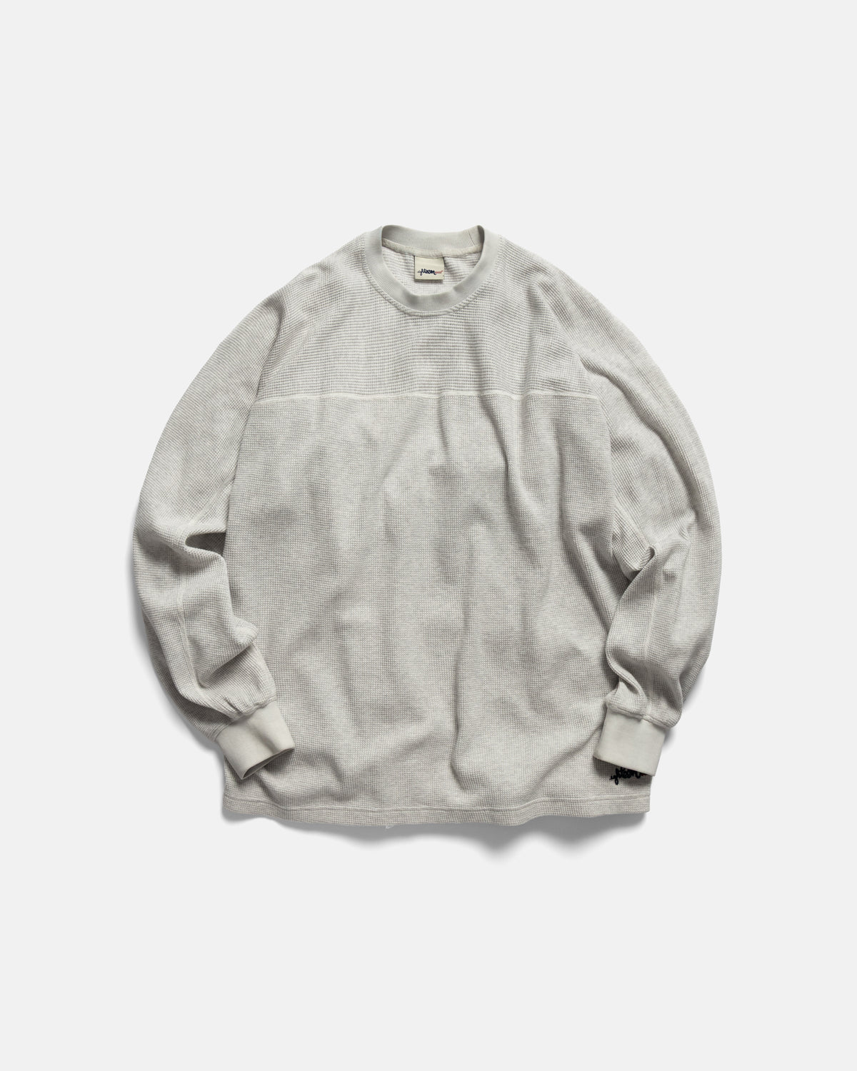 LS TRAINING THERMAL - PRACTICE HEATHER LIGHTWEIGHT TECH COTTON WAFFLE