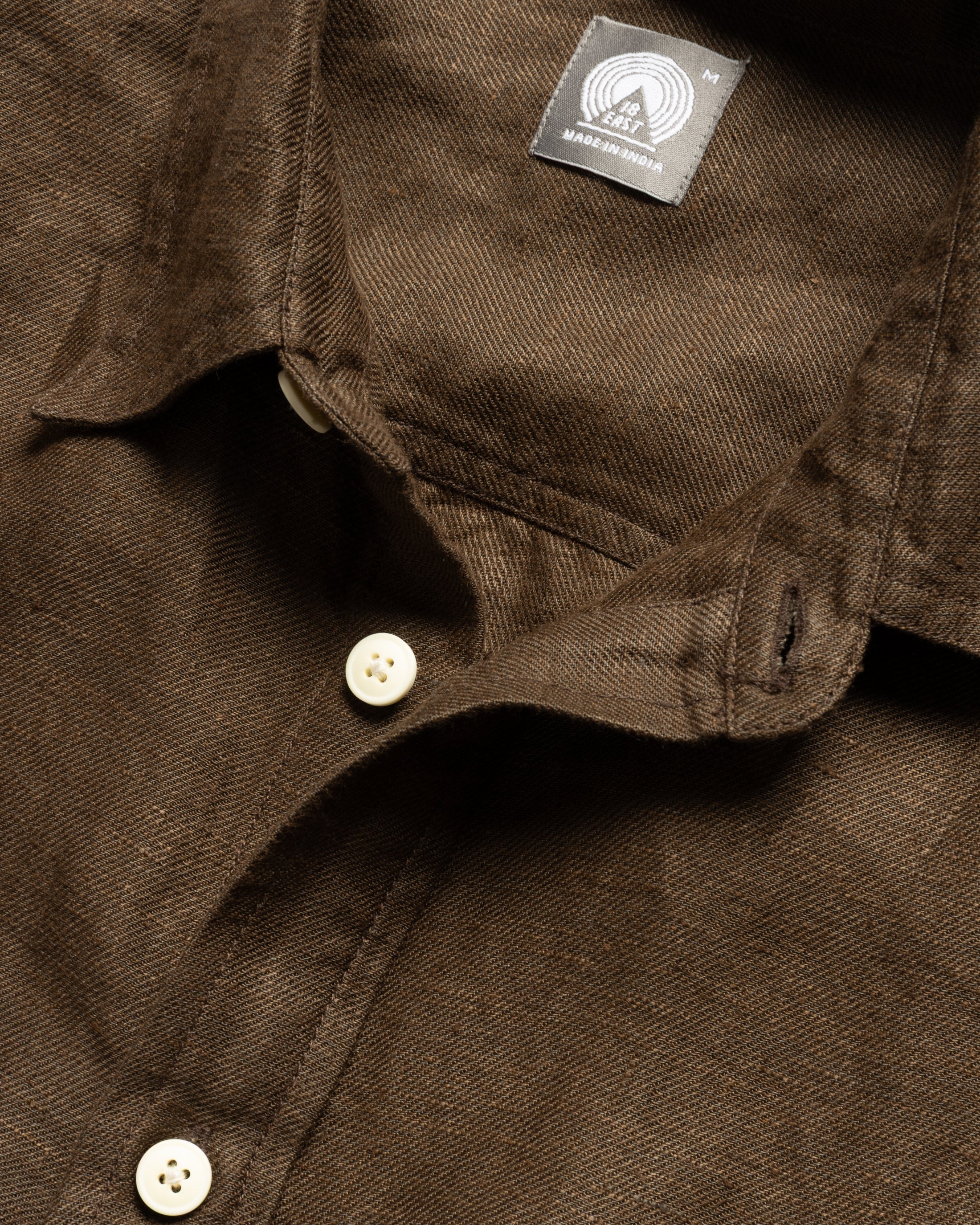 DURETTE UTILITY SHIRT - COYOTE LINEN TWILL