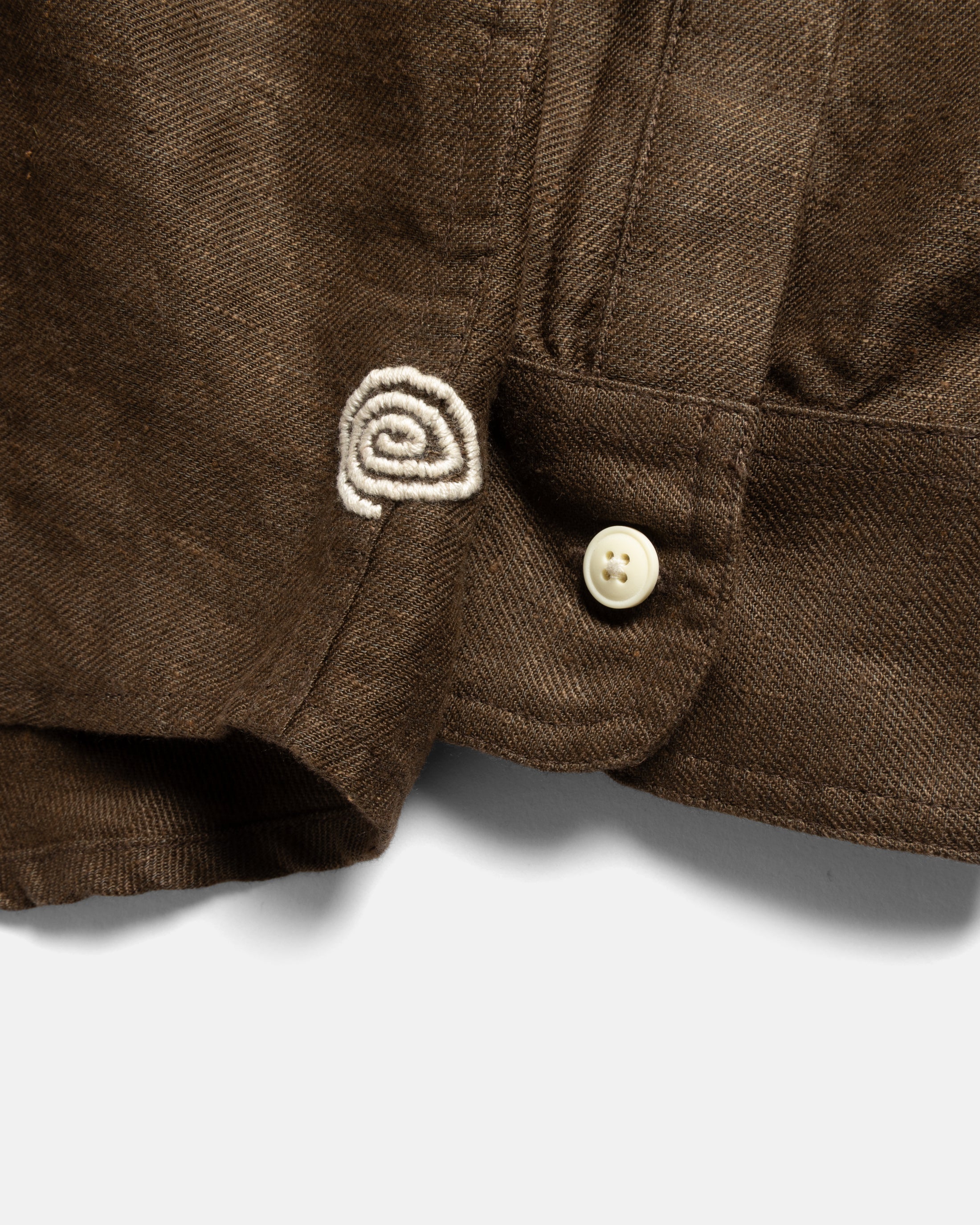 DURETTE UTILITY SHIRT - COYOTE LINEN TWILL