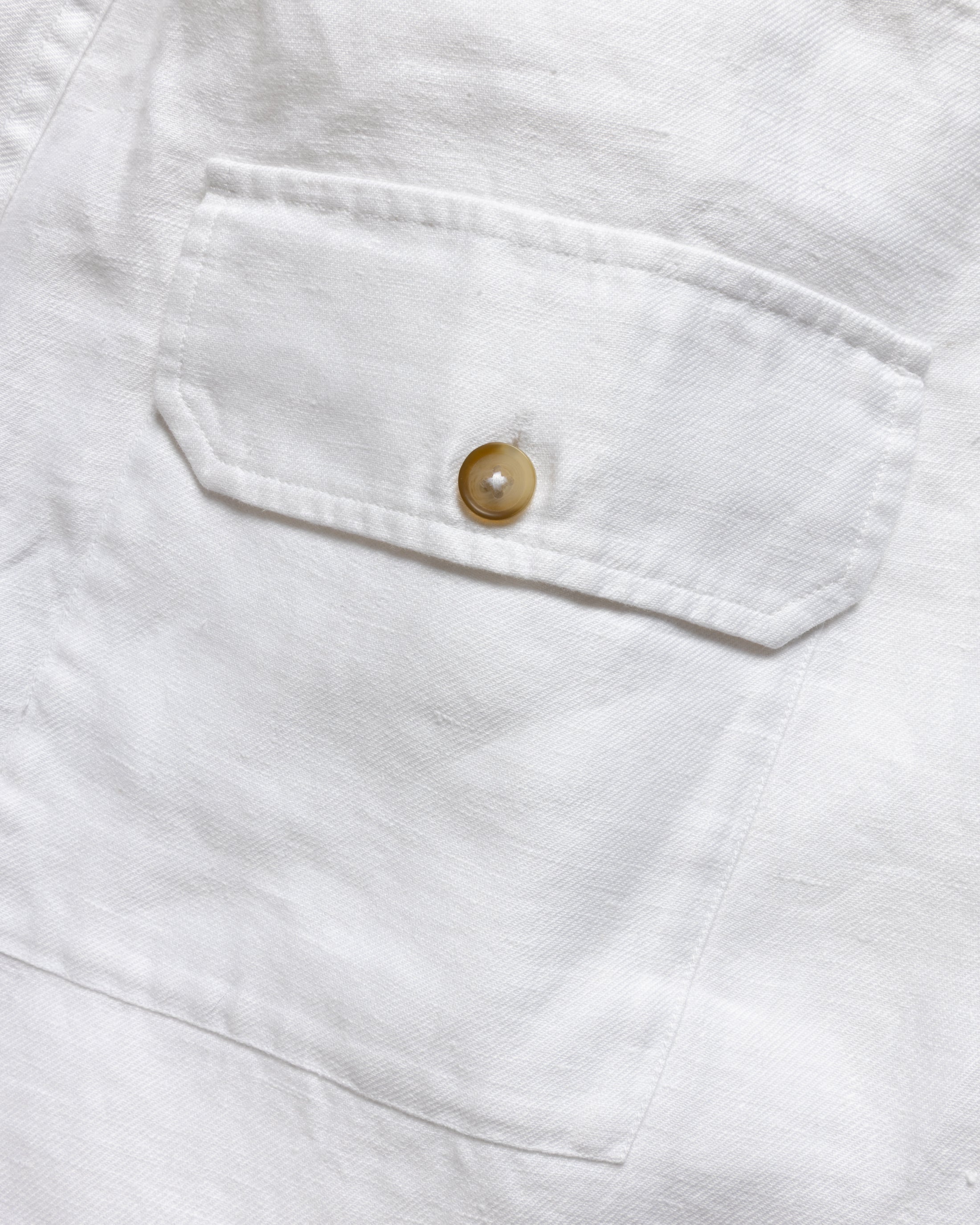 SHELTER CAMP SHORTS - WHITE LINEN TWILL