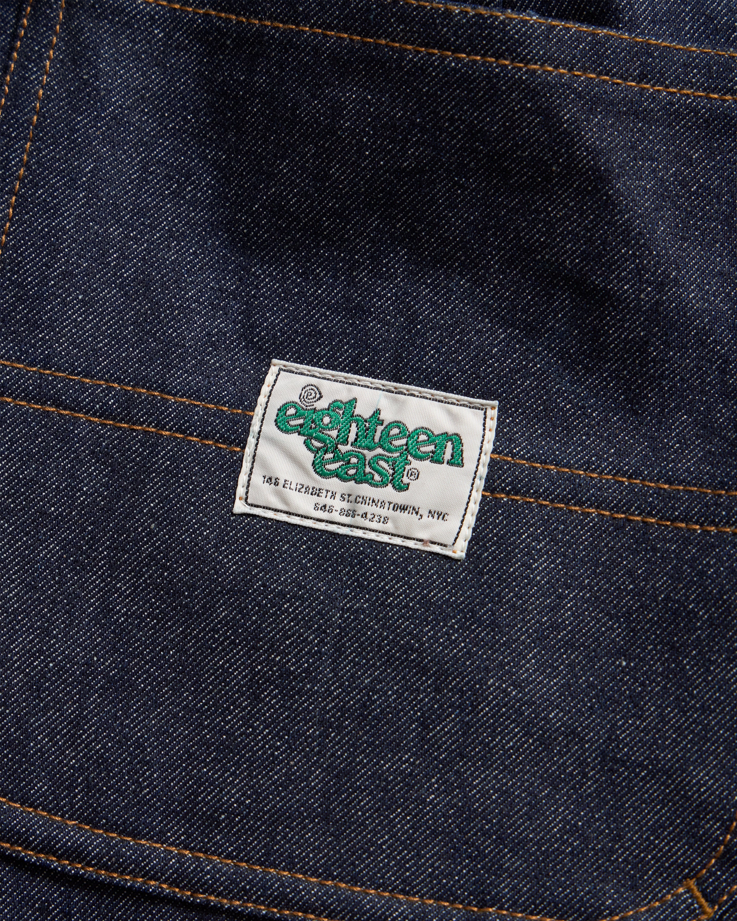 LOTUS CARPENTER JEANS - 13 oz. RAW INDIAN DENIM