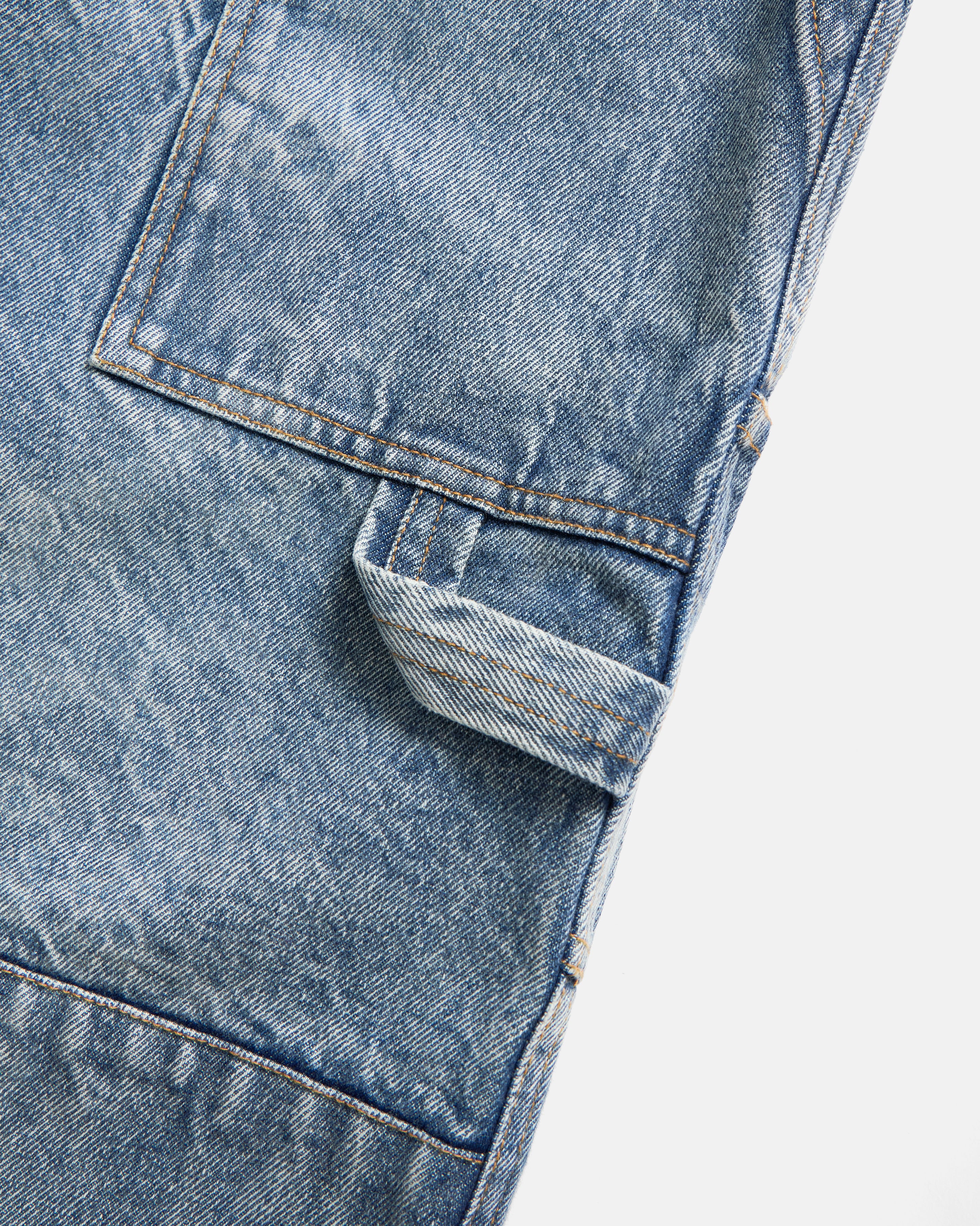 LOTUS CARPENTER JEANS - 13 oz. STONEWASHED INDIAN DENIM
