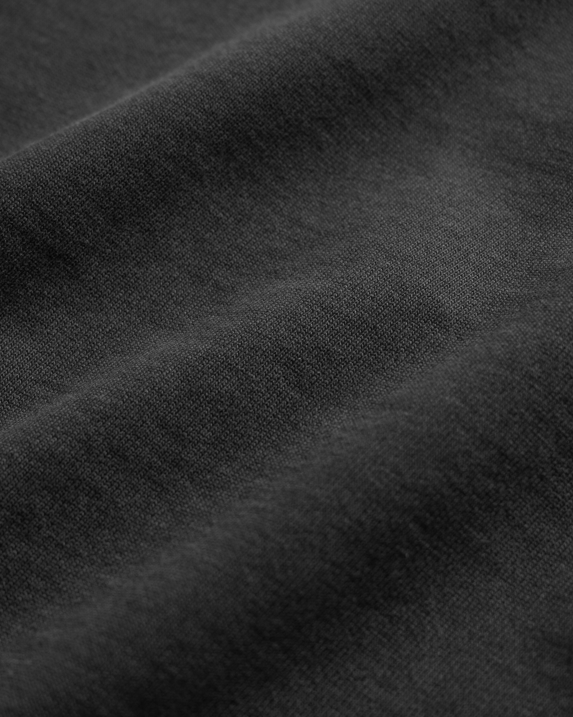 MOORE HEAVYWEIGHT TEE - BLACK 12.25 oz. COTTON JERSEY