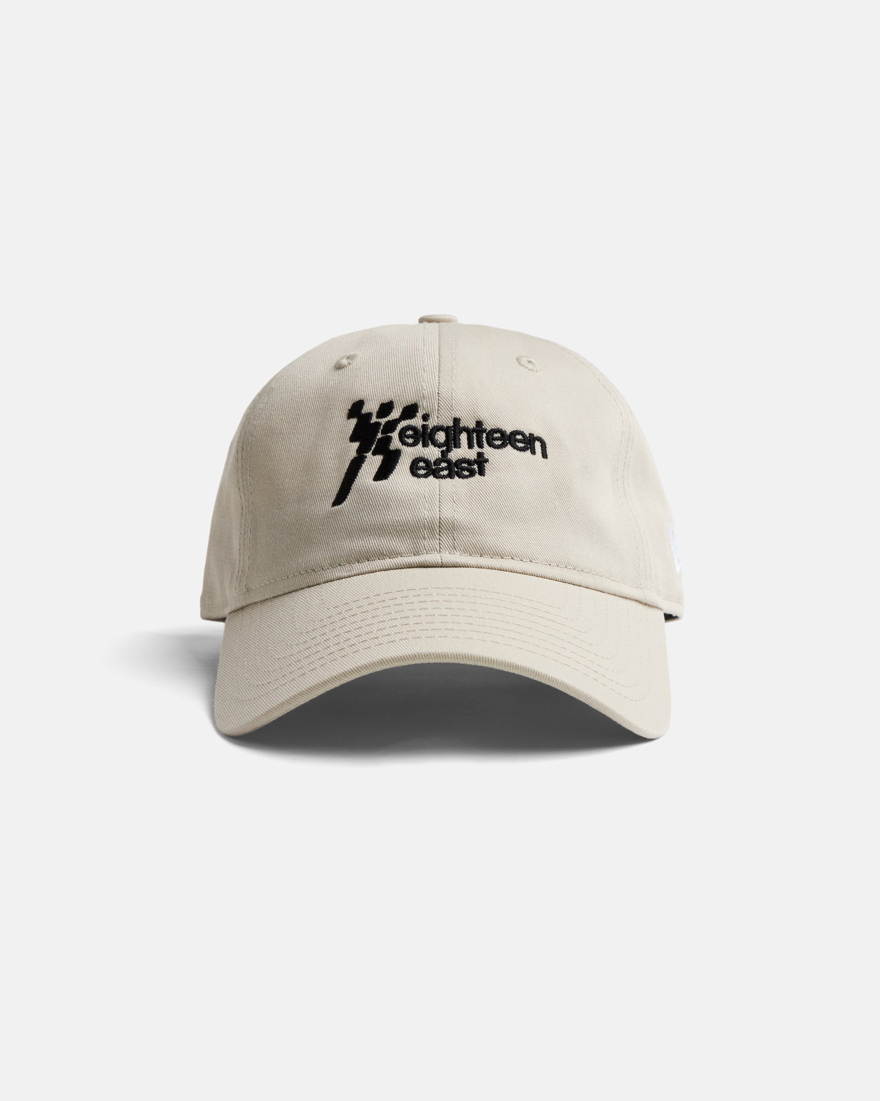 DIGI MANE 6 PANEL HAT - STONE COTTON TWILL