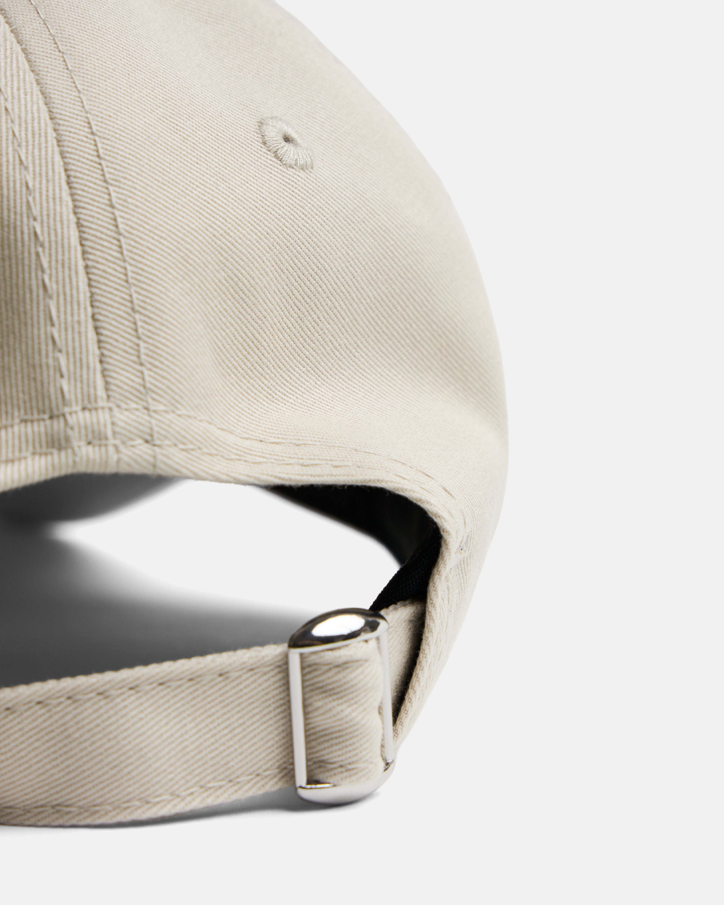 DIGI MANE 6 PANEL HAT - STONE COTTON TWILL