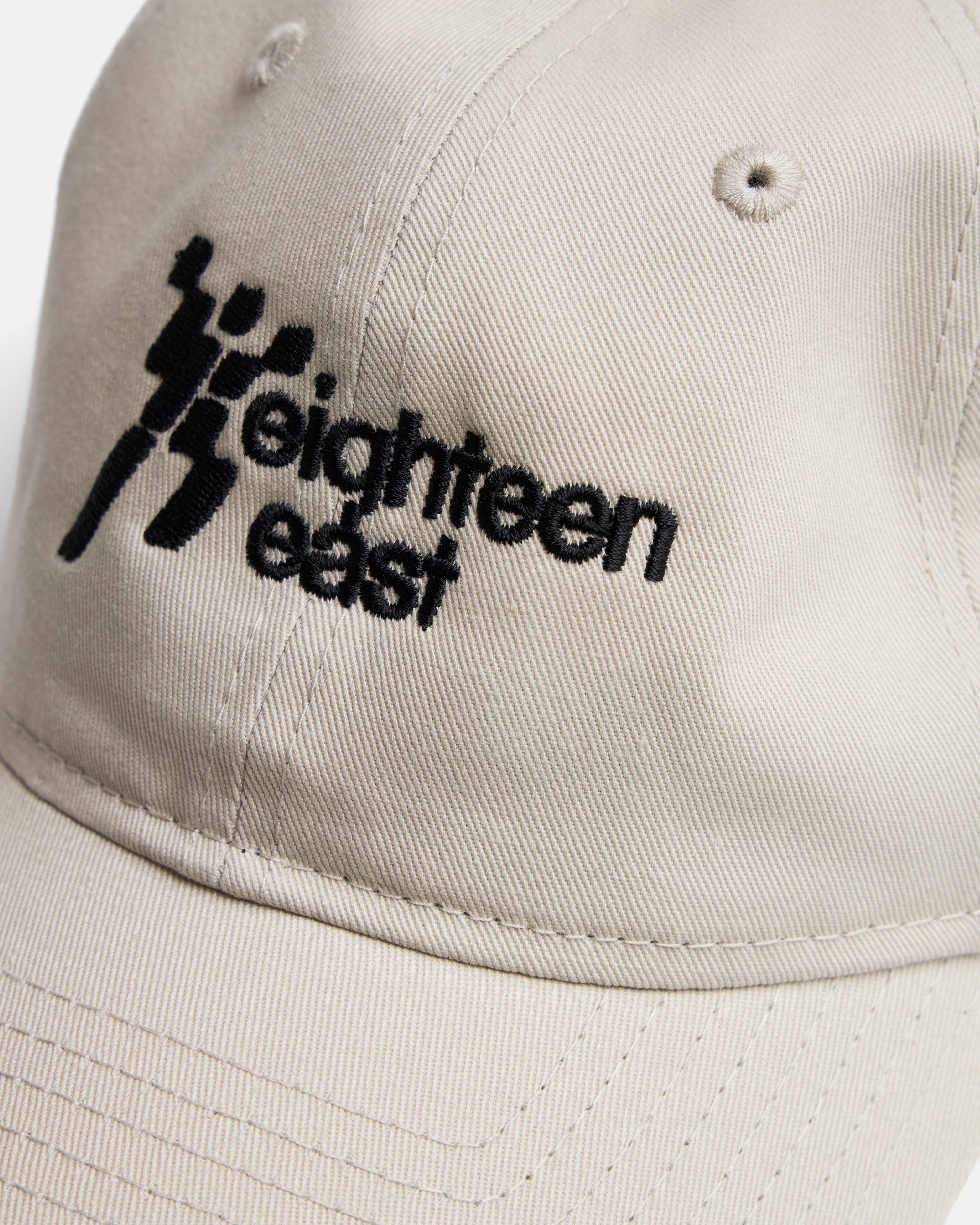 DIGI MANE 6 PANEL HAT - STONE COTTON TWILL