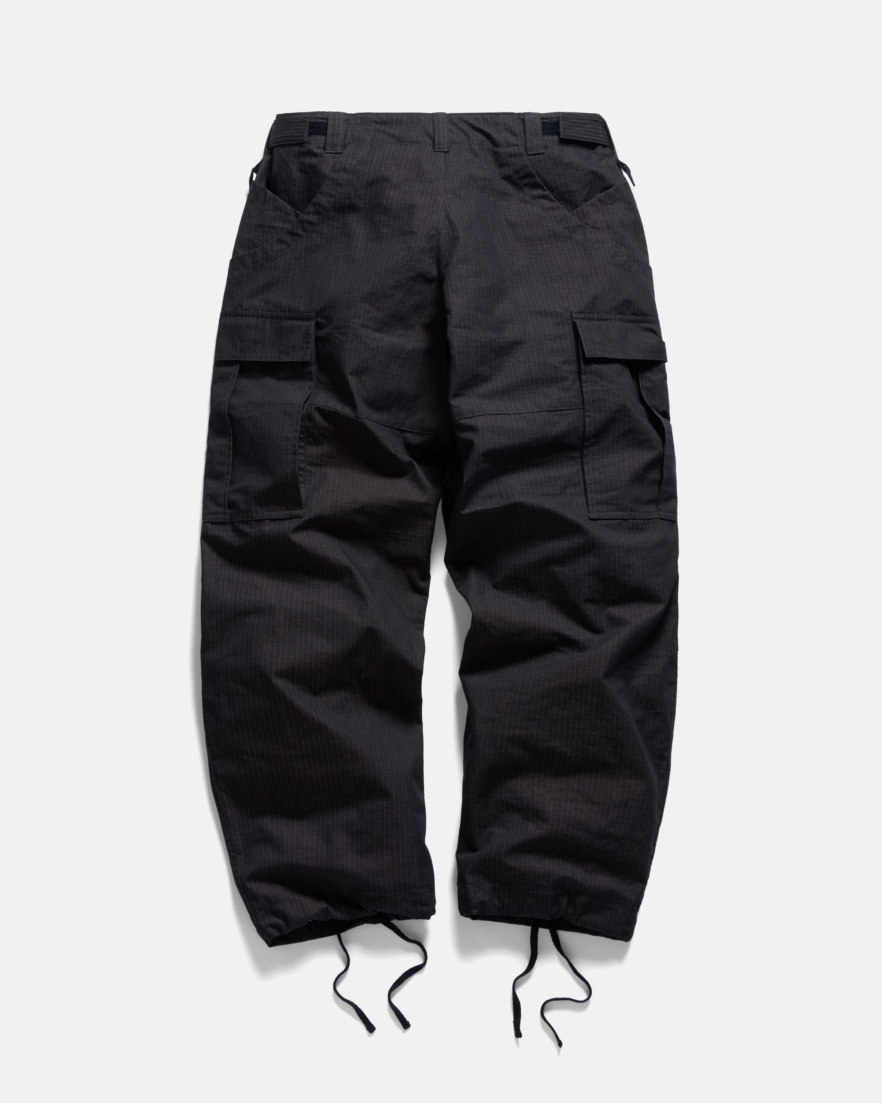 TAC UTILITY CARGO PANT - BLACK / KHAKI DOUBLE-DYE COTTON TAC UTILITY CARGO PANT - BLACK / KHAKI DOUBLE-DYE COTTON
