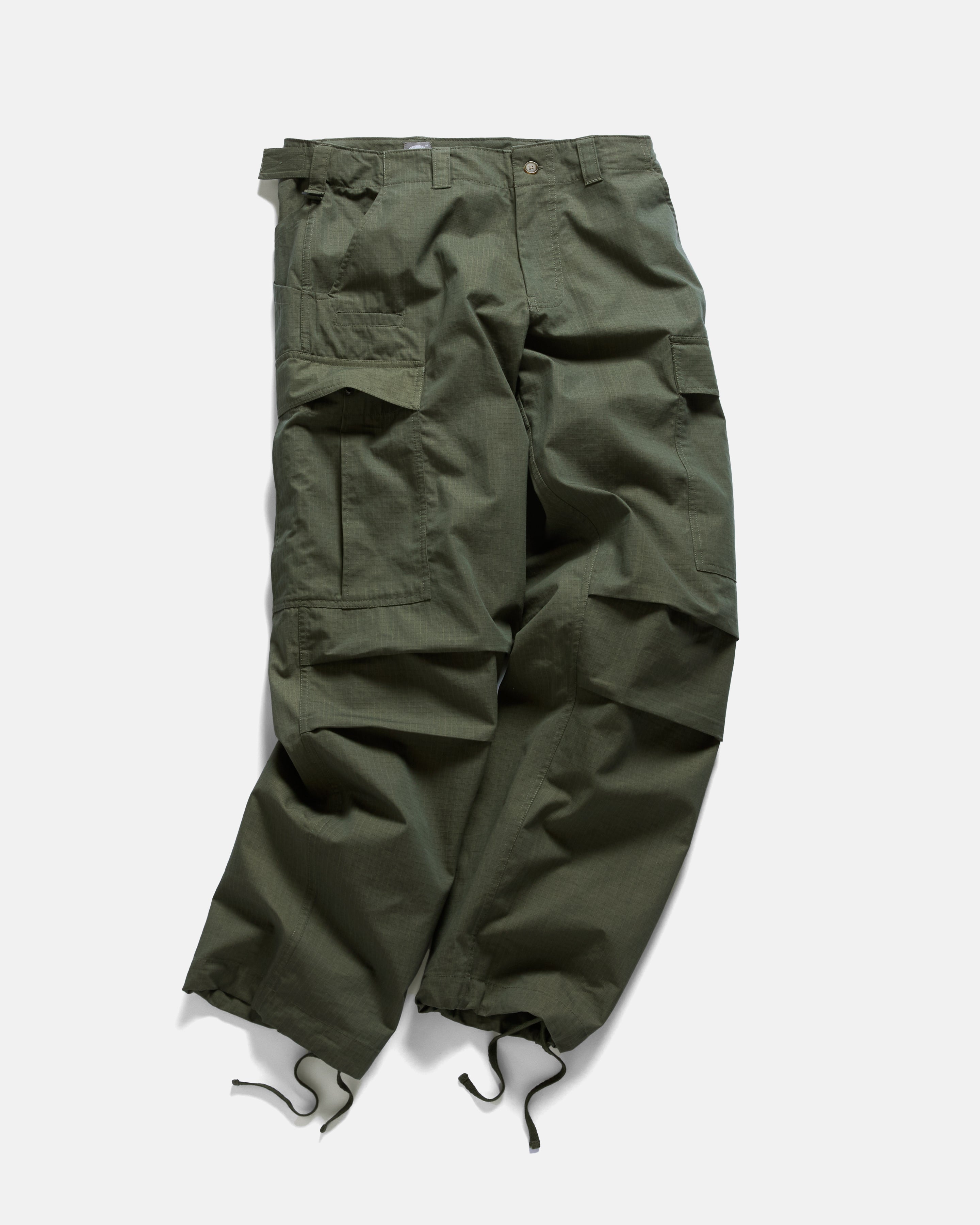 TAC UTILITY CARGO PANT - SAGE OLIVE / KHAKI DOUBLE-DYE COTTON