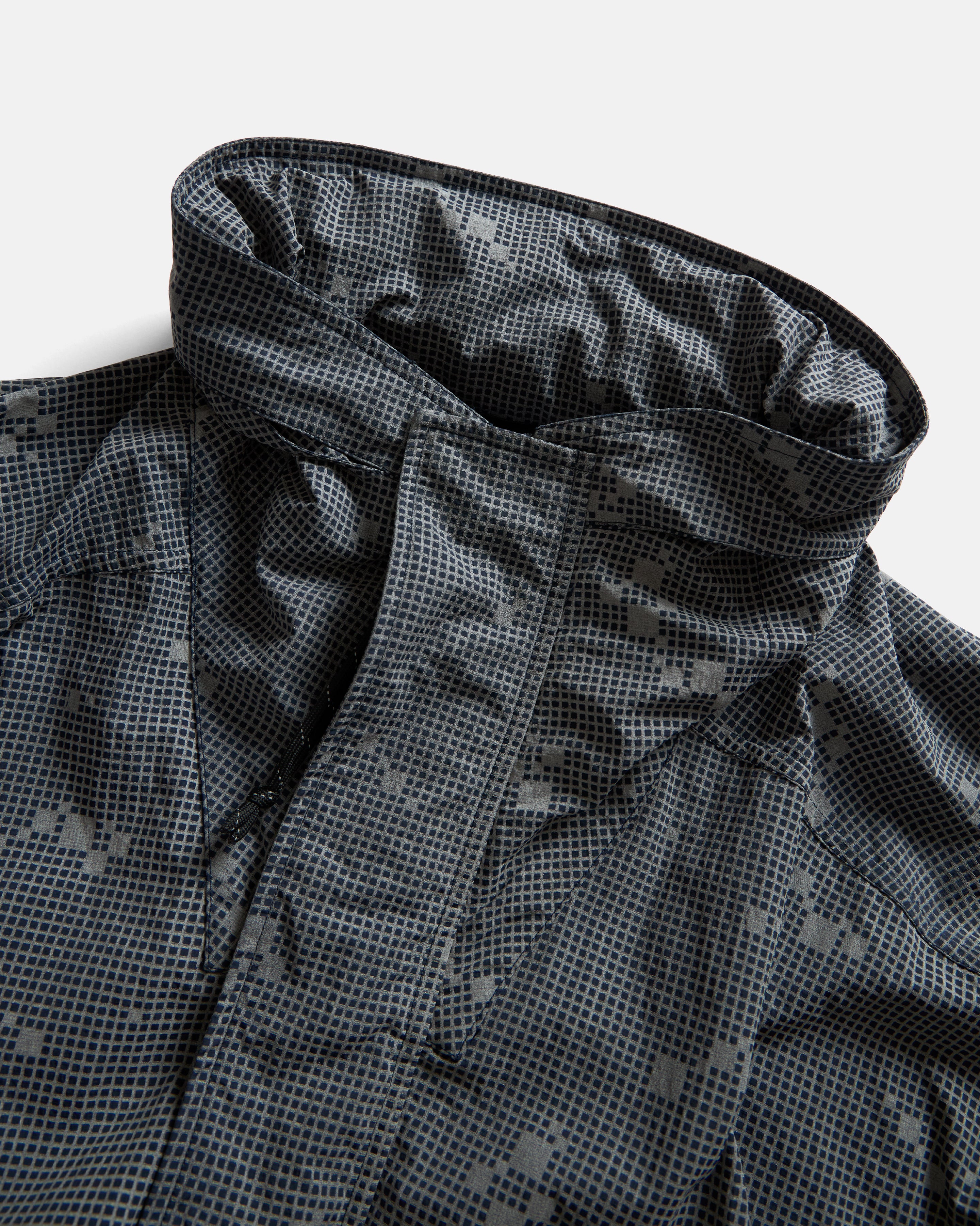 PACIS FULL ZIP SHELL - NAVY / 3M REFLECTIVE SILVER HAND SCREENED NYLON